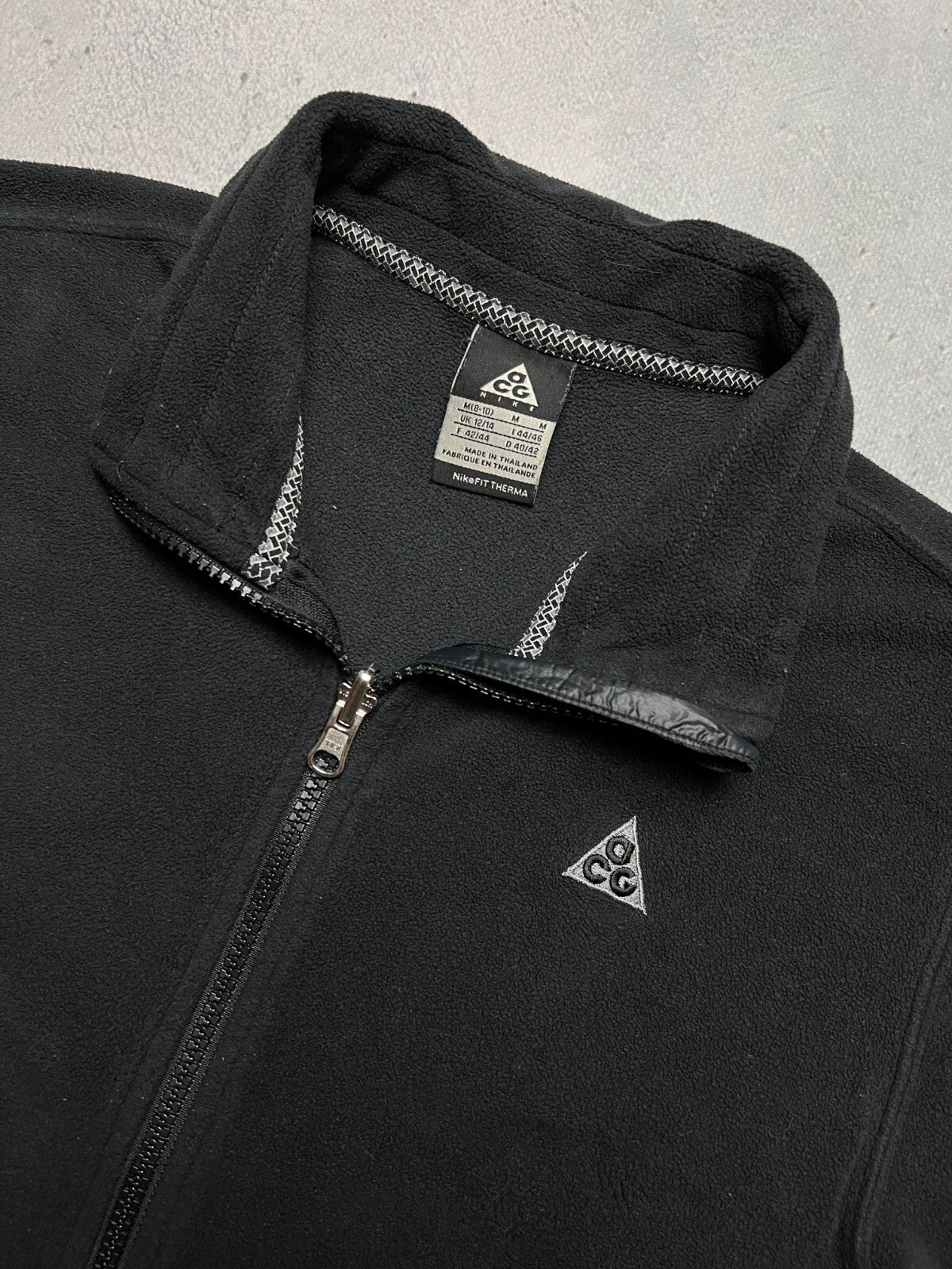 Nike ACG Nike-Fit Vintage Teddy Fleece Polar Zip-Up Swoosh