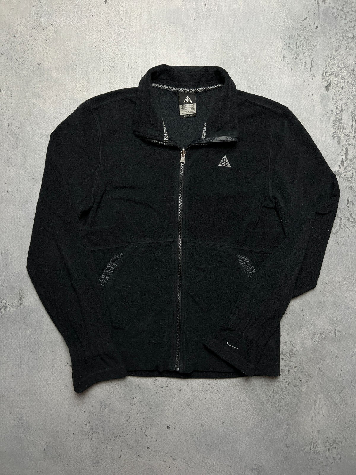 Nike ACG Nike-Fit Vintage Teddy Fleece Polar Zip-Up Swoosh