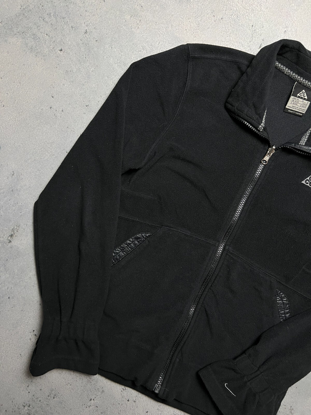 Nike ACG Nike-Fit Vintage Teddy Fleece Polar Zip-Up Swoosh