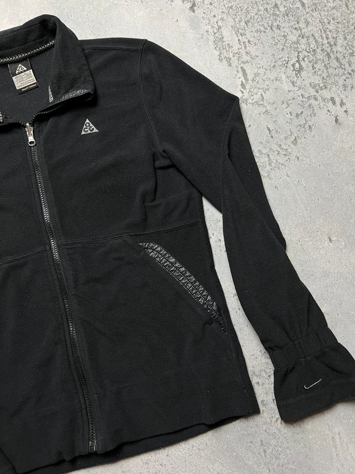 Nike ACG Nike-Fit Vintage Teddy Fleece Polar Zip-Up Swoosh