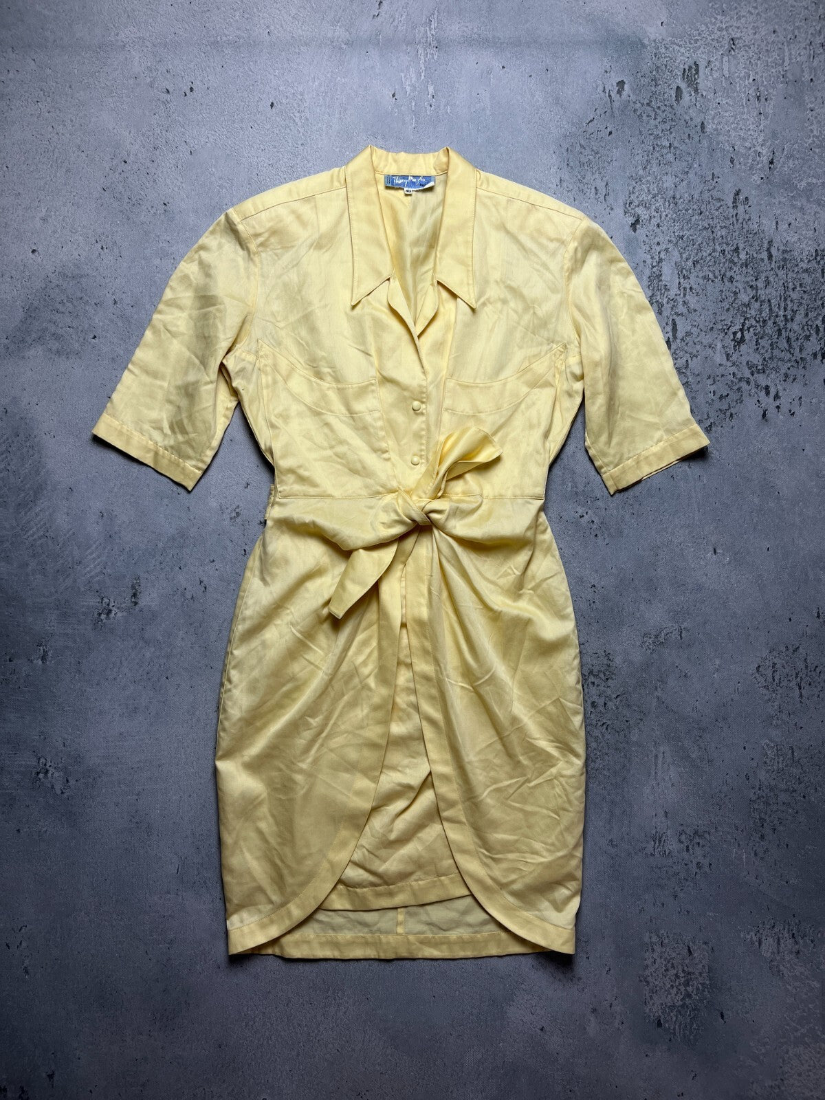 1980s Vintage Thierry Mugler Summer Shirt Dress Skirt Luxury