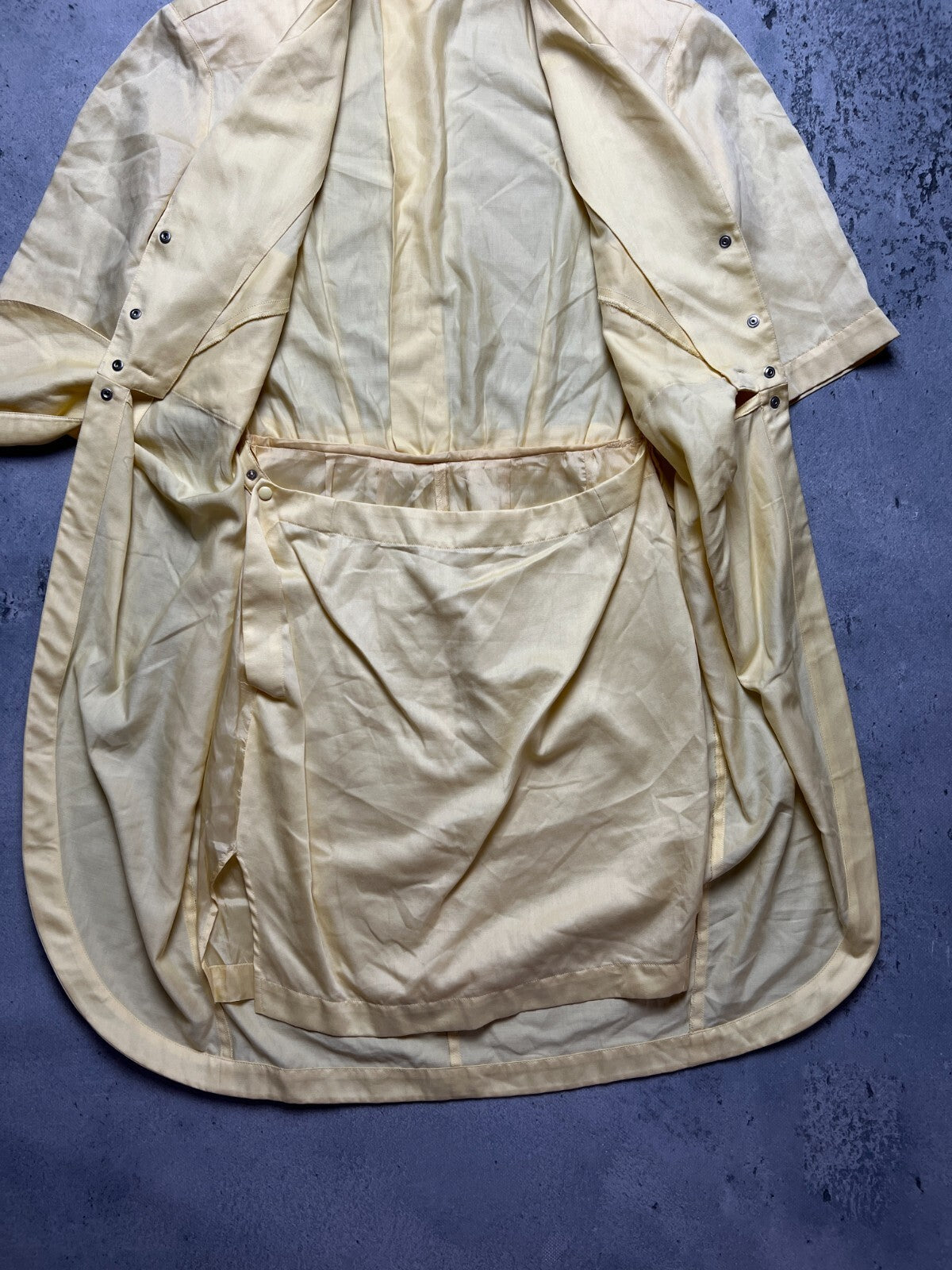 1980s Vintage Thierry Mugler Summer Shirt Dress Skirt Luxury