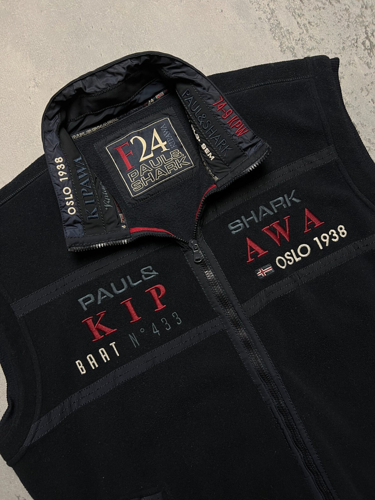 Gilet Paul&Shark Polar Vest Yachting Kipawa Oslo 1938 F24, Base Sintetica 00s
