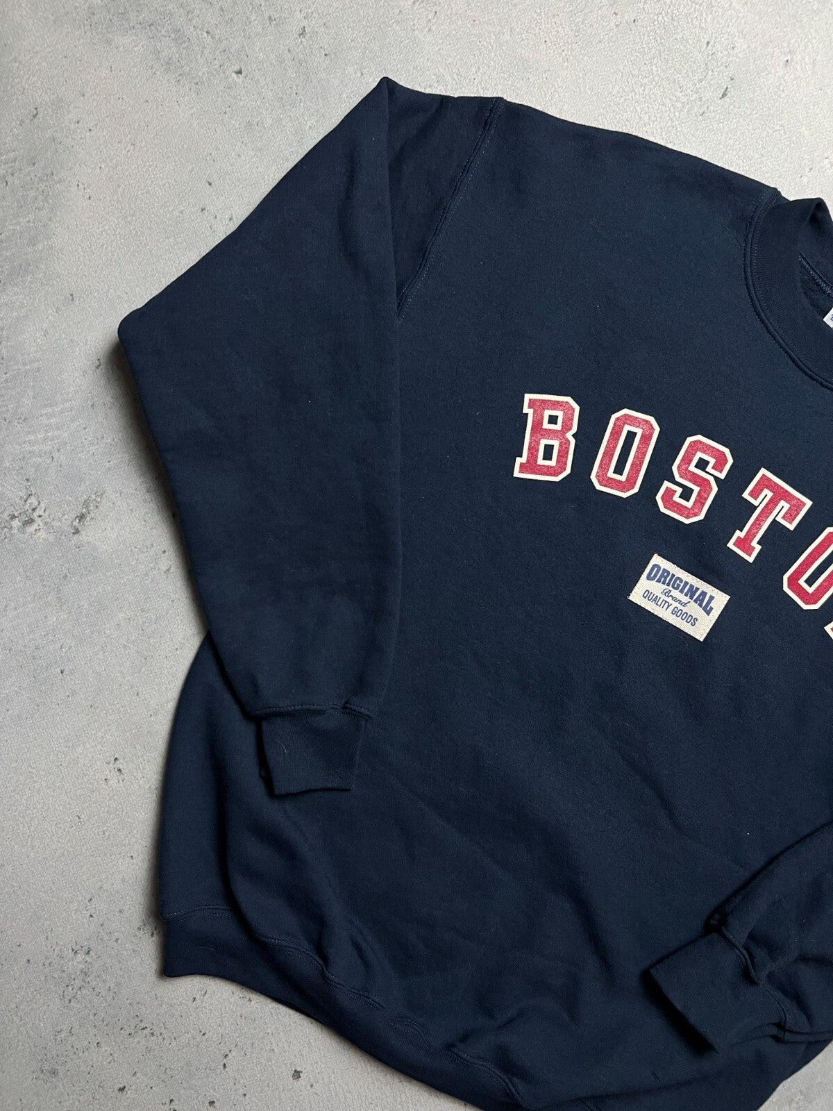 Boston Original Crewneck Sweatshirt Embroidery 00s 90s USA