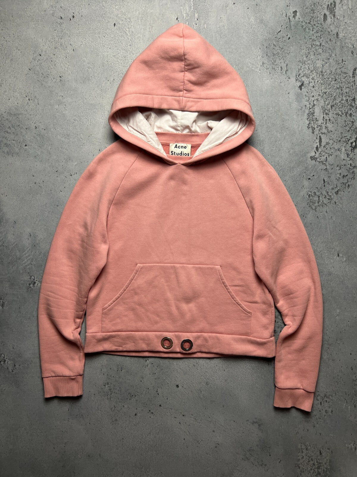 Acne Studios Pink Hoodie Vania FL PSS15 Opium Avant Garde