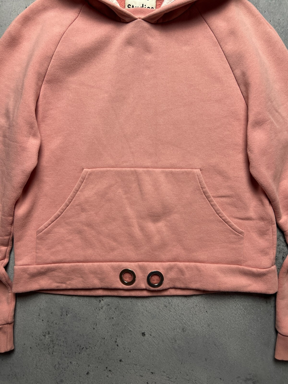 Acne Studios Pink Hoodie Vania FL PSS15 Opium Avant Garde