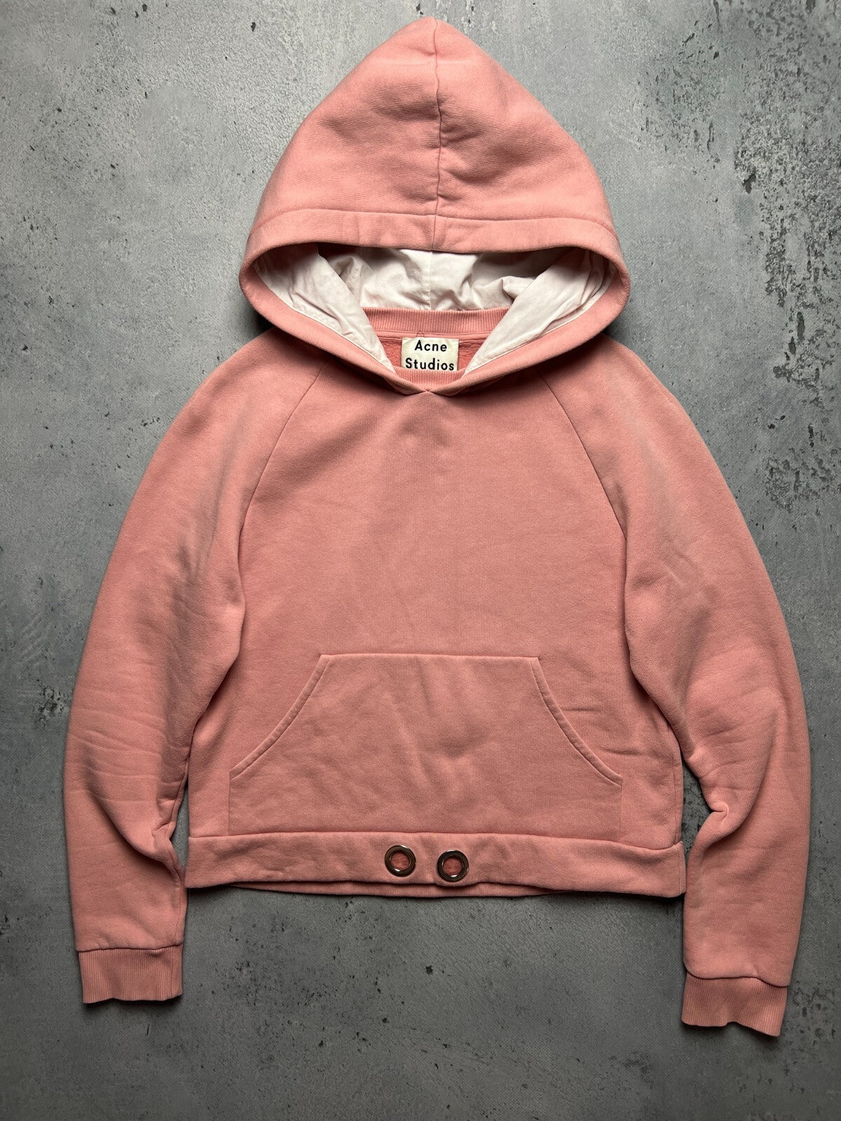 Acne Studios Pink Hoodie Vania FL PSS15 Opium Avant Garde