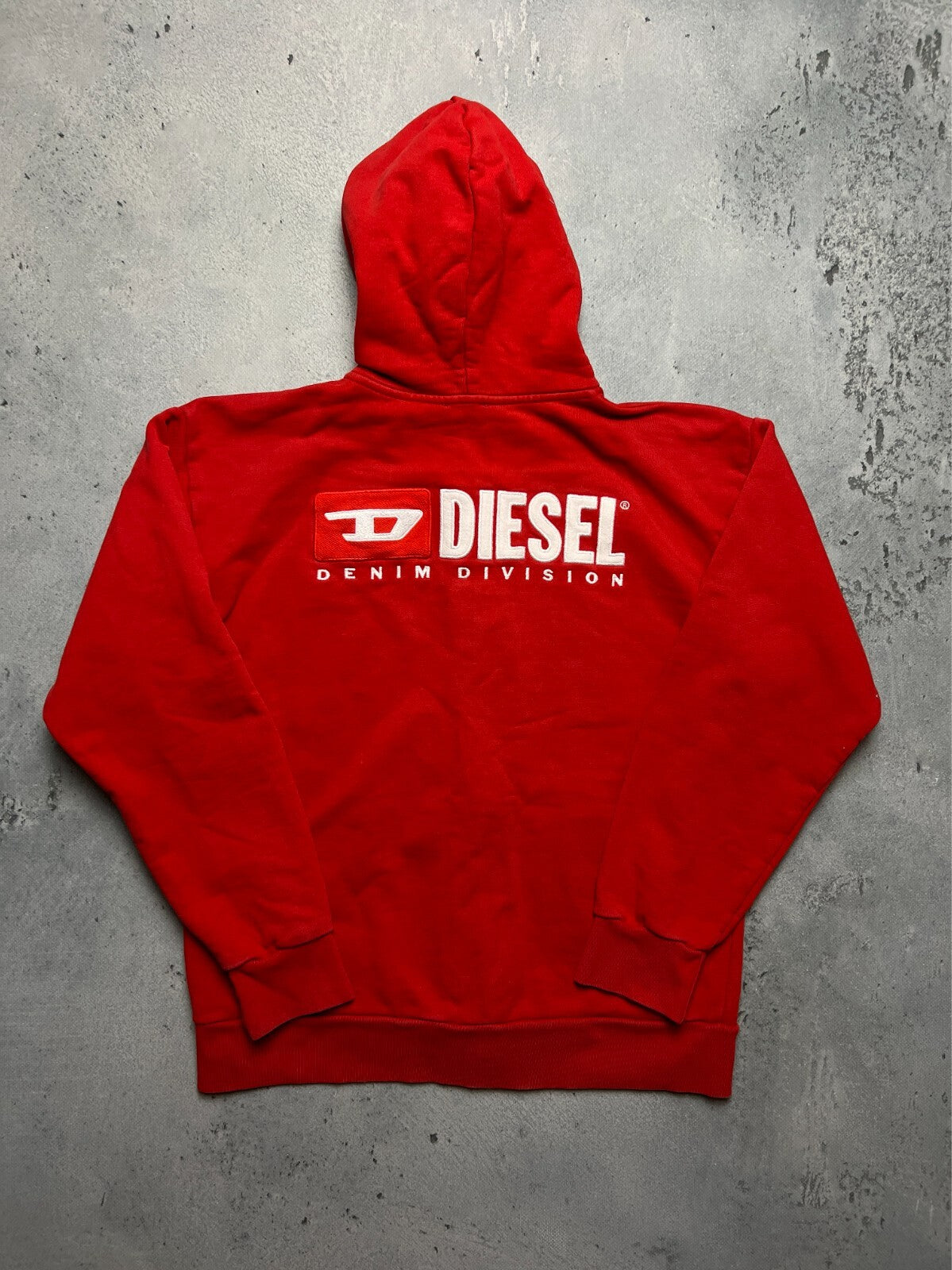 Diesel Vintage Hoodie Mohawk Punk Big Logo y2k Archive 90s