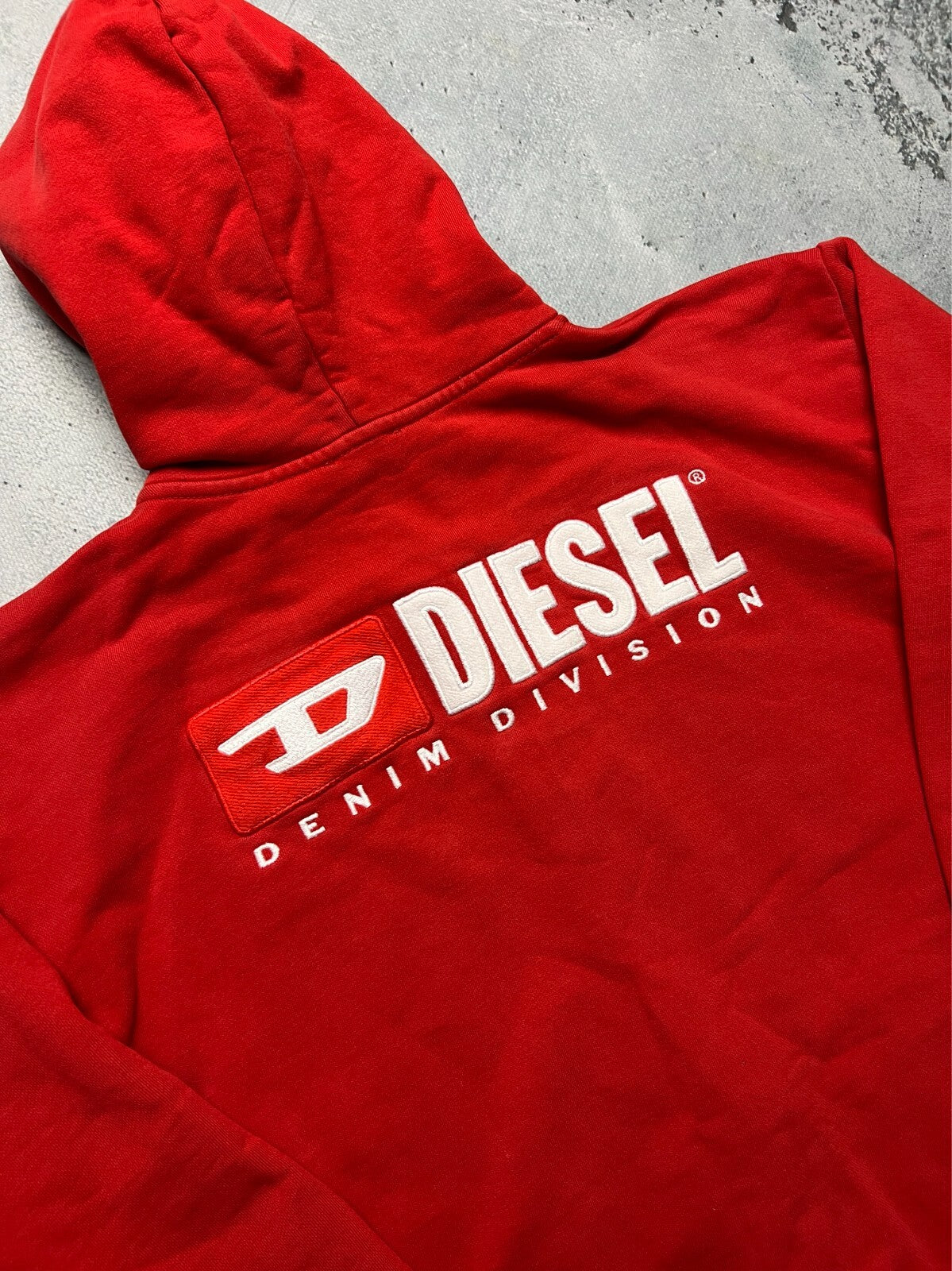 Diesel Vintage Hoodie Mohawk Punk Big Logo y2k Archive 90s