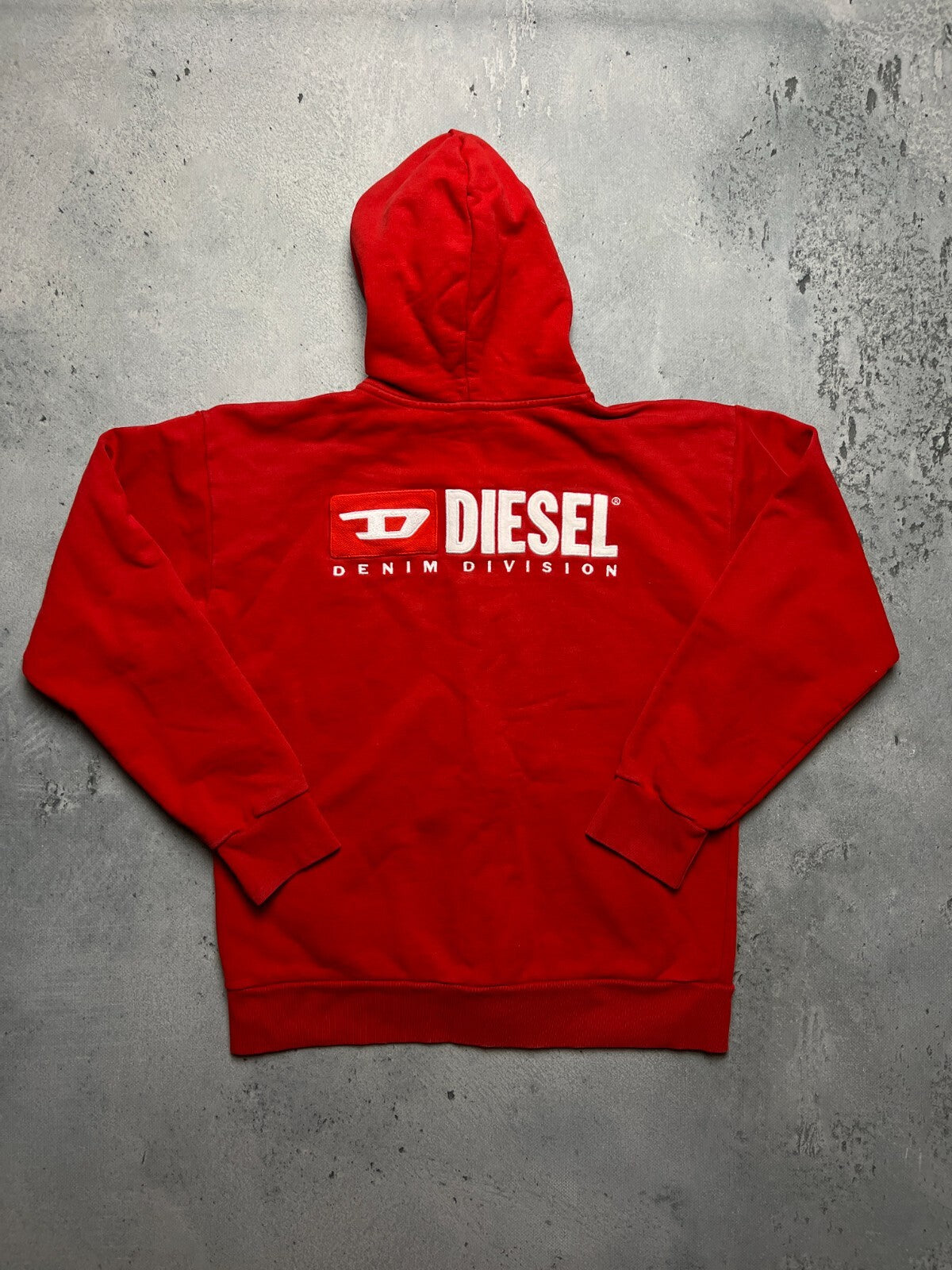 Diesel Vintage Hoodie Mohawk Punk Big Logo y2k Archive 90s