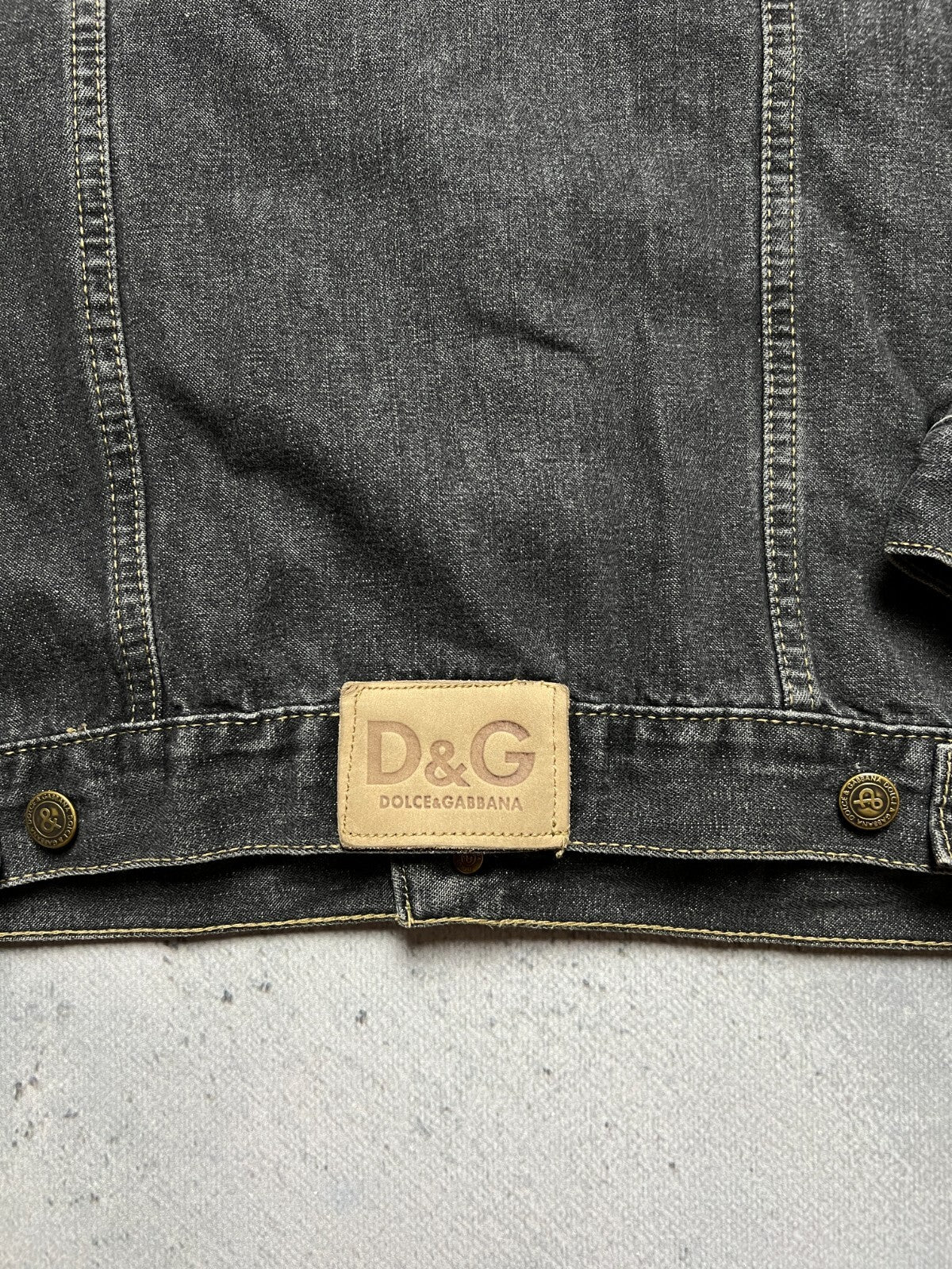 Archive Dolce & Gabbana Denim Vintage Jacket 90s y2k Rare