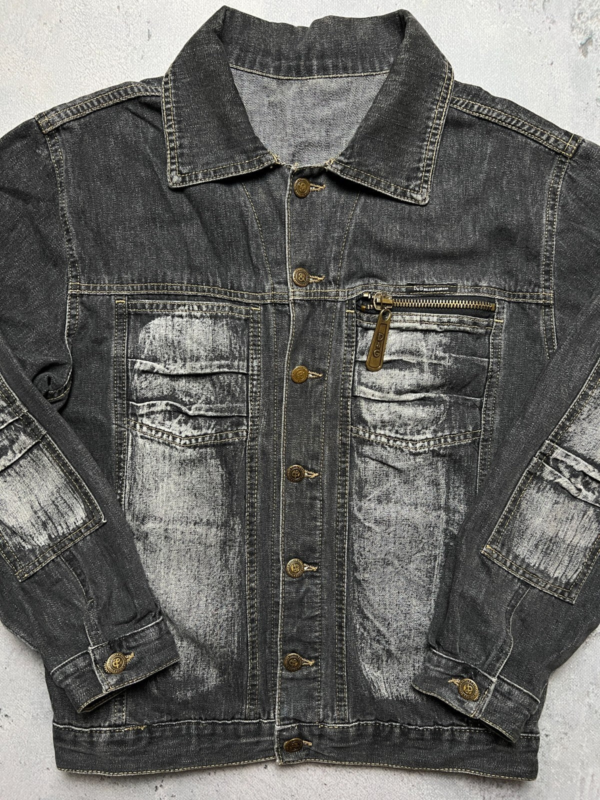 Archive Dolce & Gabbana Denim Vintage Jacket 90s y2k Rare