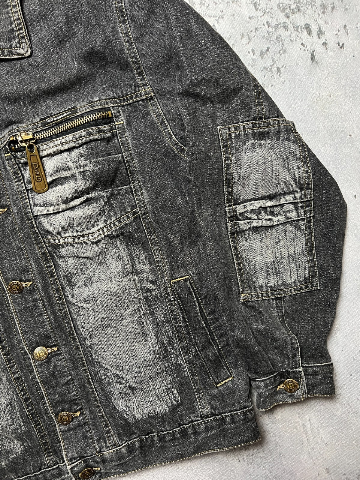 Archive Dolce & Gabbana Denim Vintage Jacket 90s y2k Rare