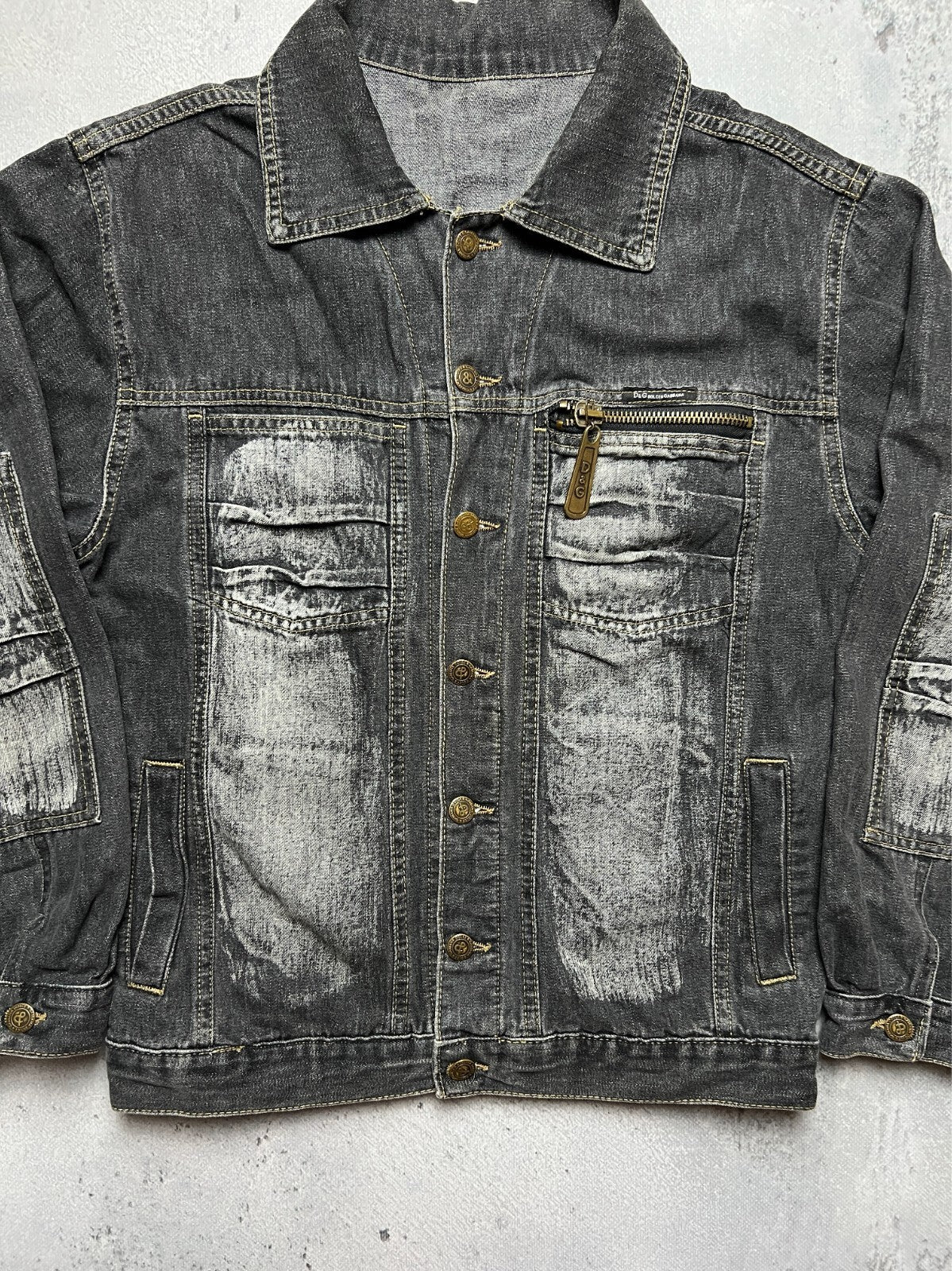 Archive Dolce & Gabbana Denim Vintage Jacket 90s y2k Rare