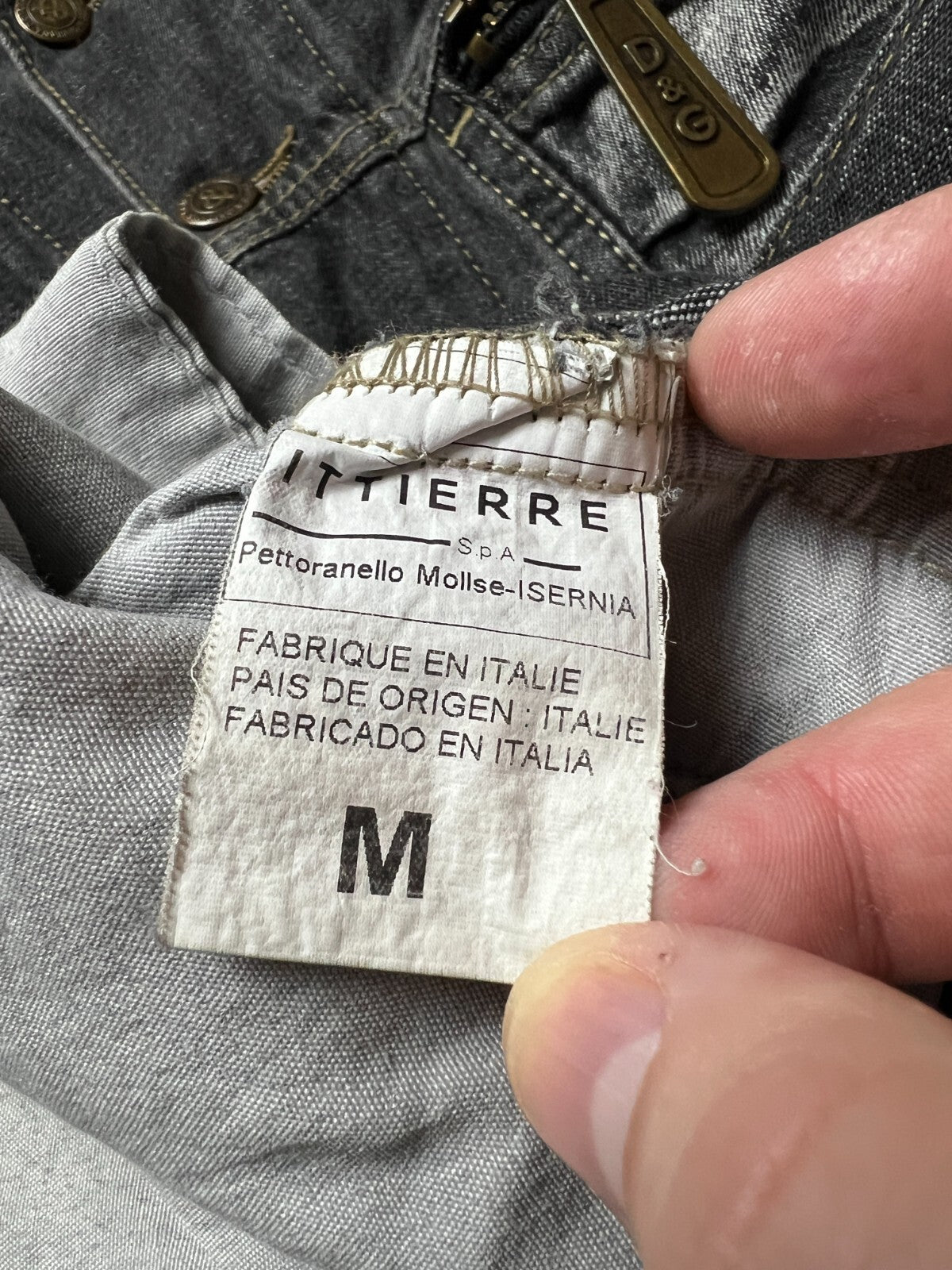 Archive Dolce & Gabbana Denim Vintage Jacket 90s y2k Rare