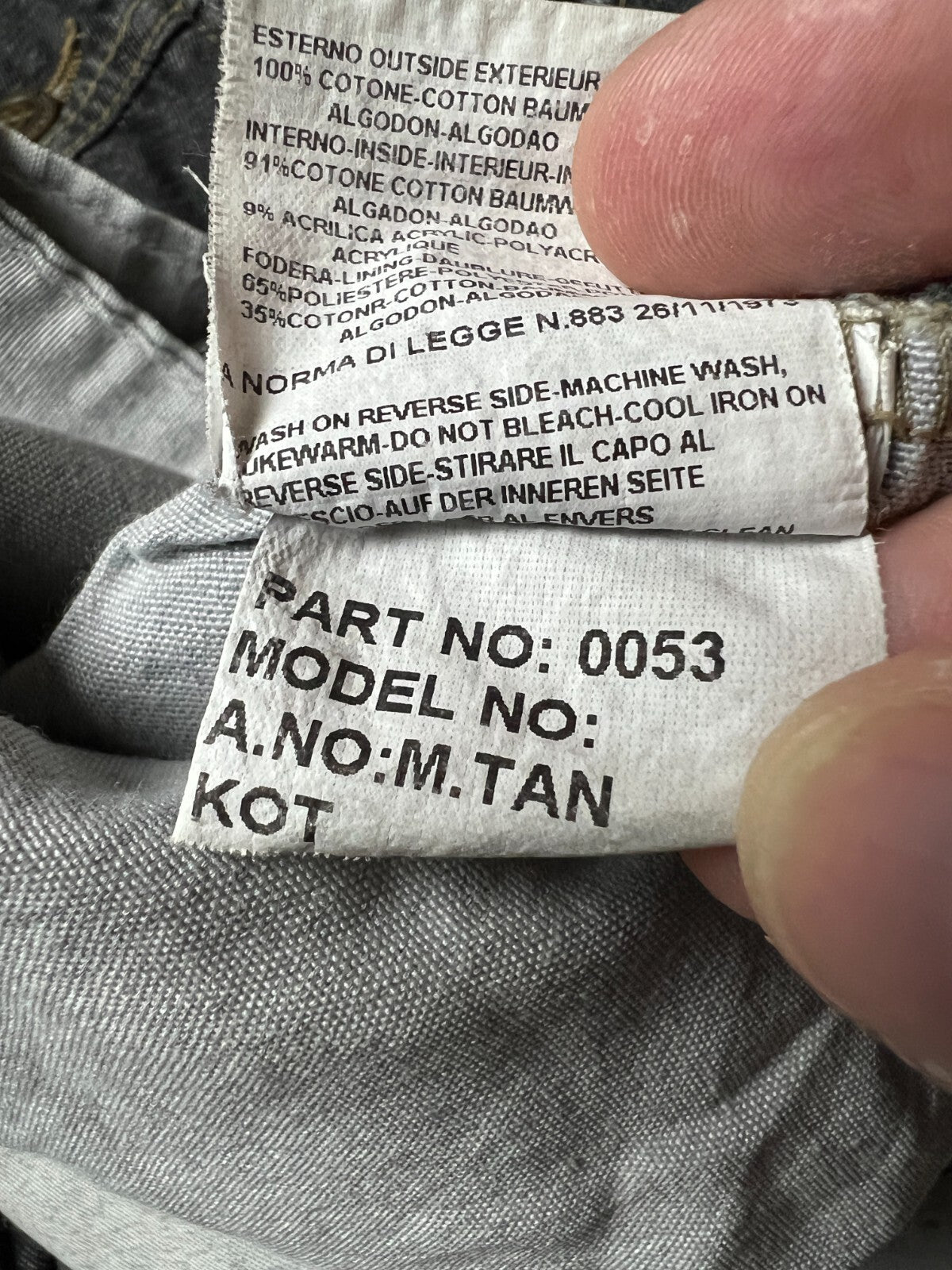 Archive Dolce & Gabbana Denim Vintage Jacket 90s y2k Rare