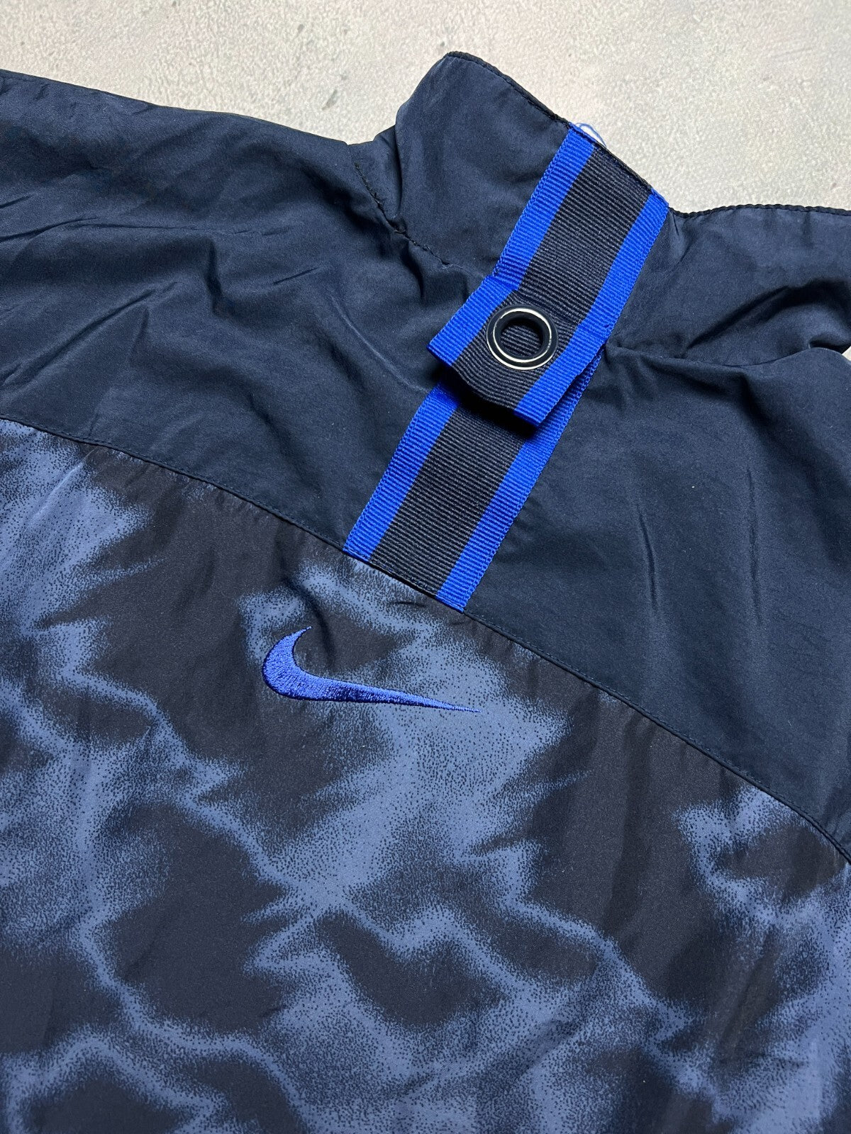 Nike Vintage Big Logo Track Jacket Swoosh Zip-Up y2k 90s USA