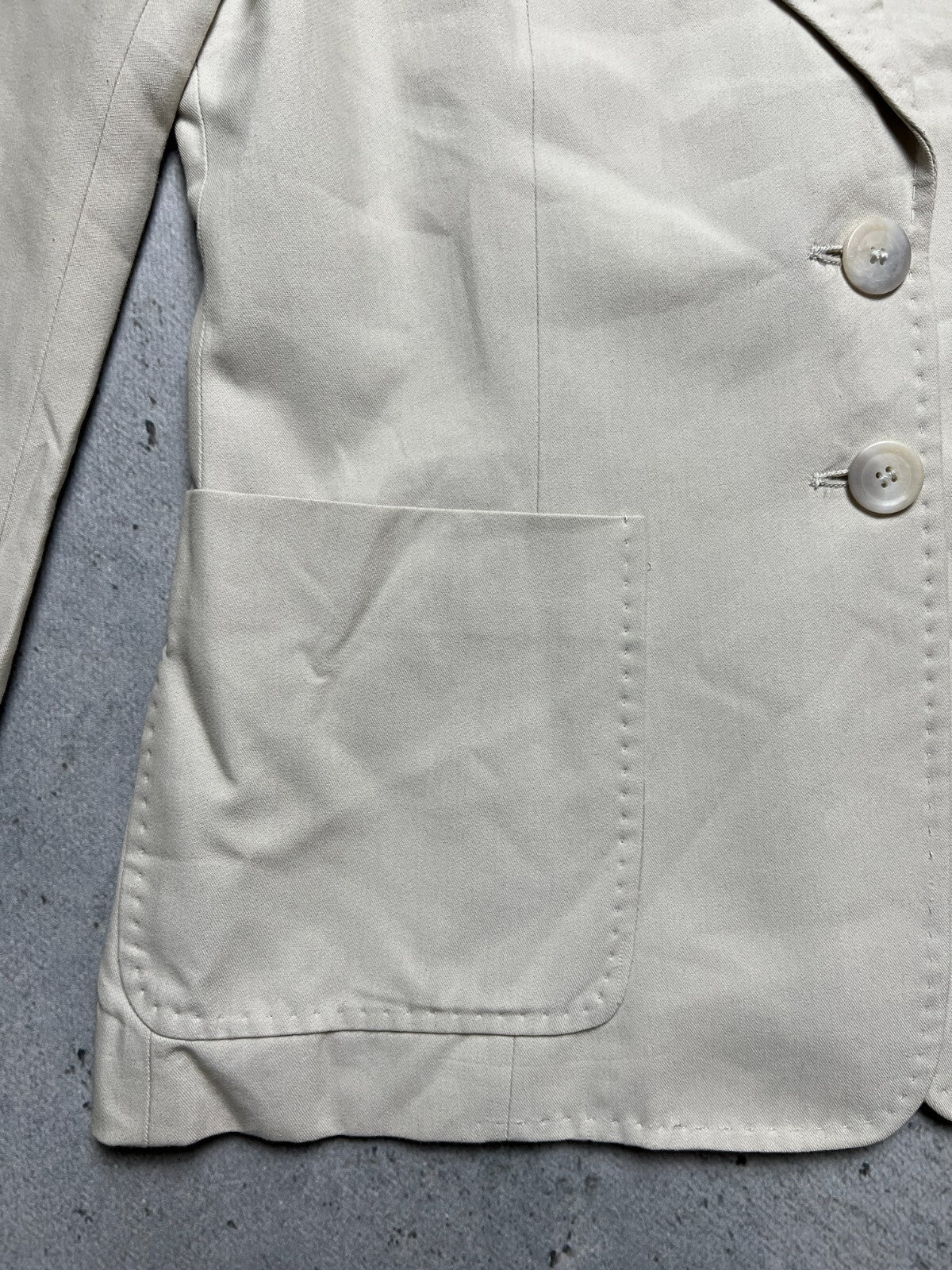 Vintage Ann Demeulemeester Outer Blazer Jacket Size 40