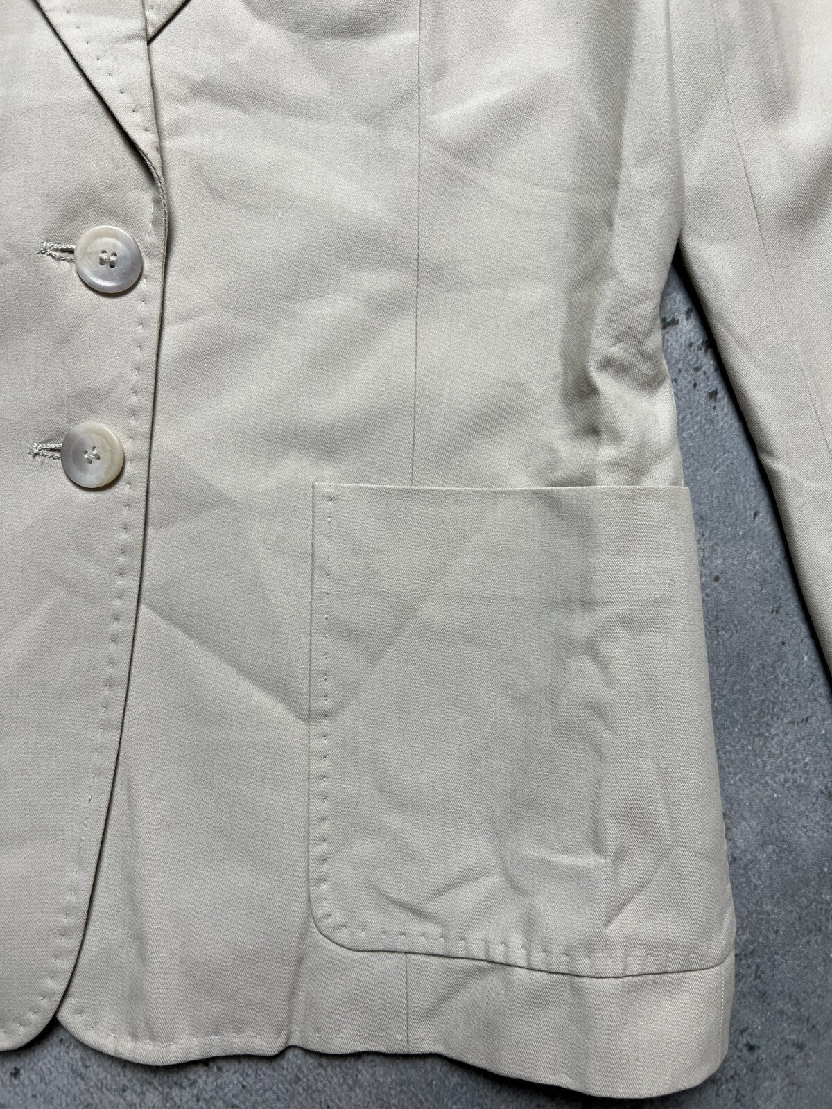 Vintage Ann Demeulemeester Outer Blazer Jacket Size 40