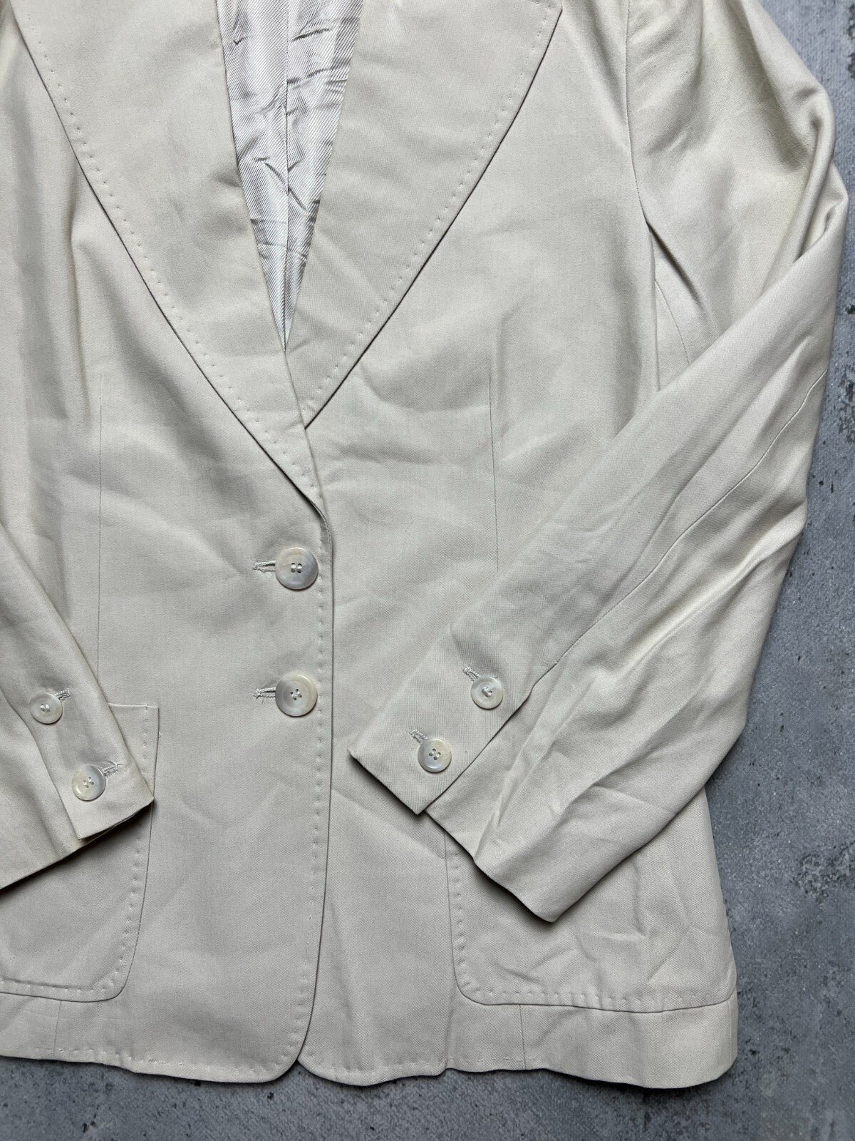 Vintage Ann Demeulemeester Outer Blazer Jacket Size 40