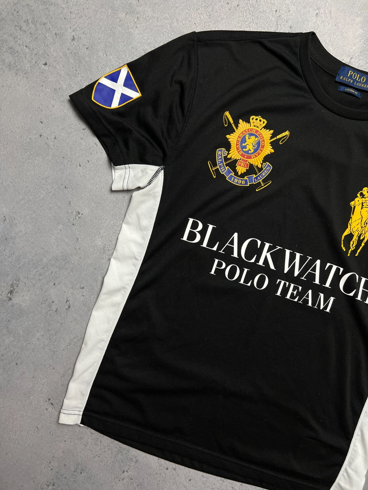 Polo Ralph Lauren Black Watch Polo Team T-Shirt 00s