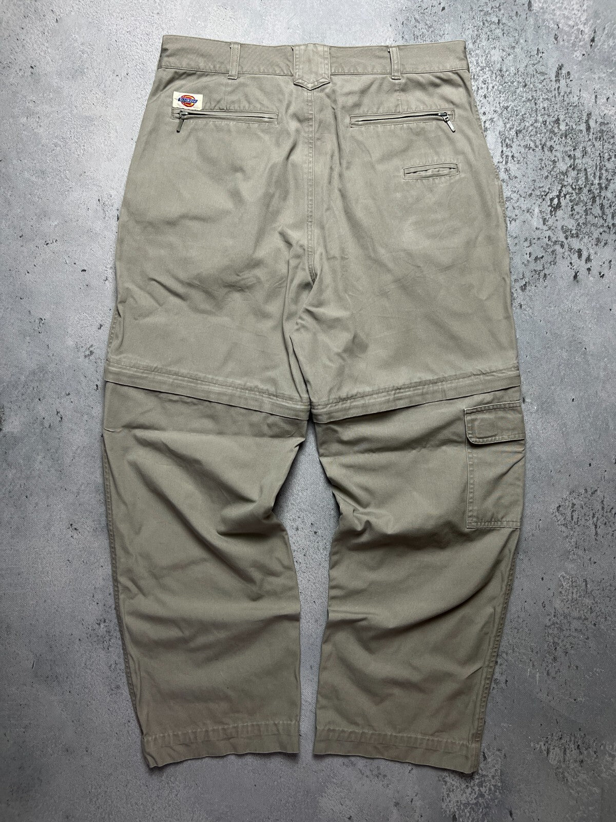 Vintage Dickies 2in1 Cargo Pants transformer Shorts y2k 00s