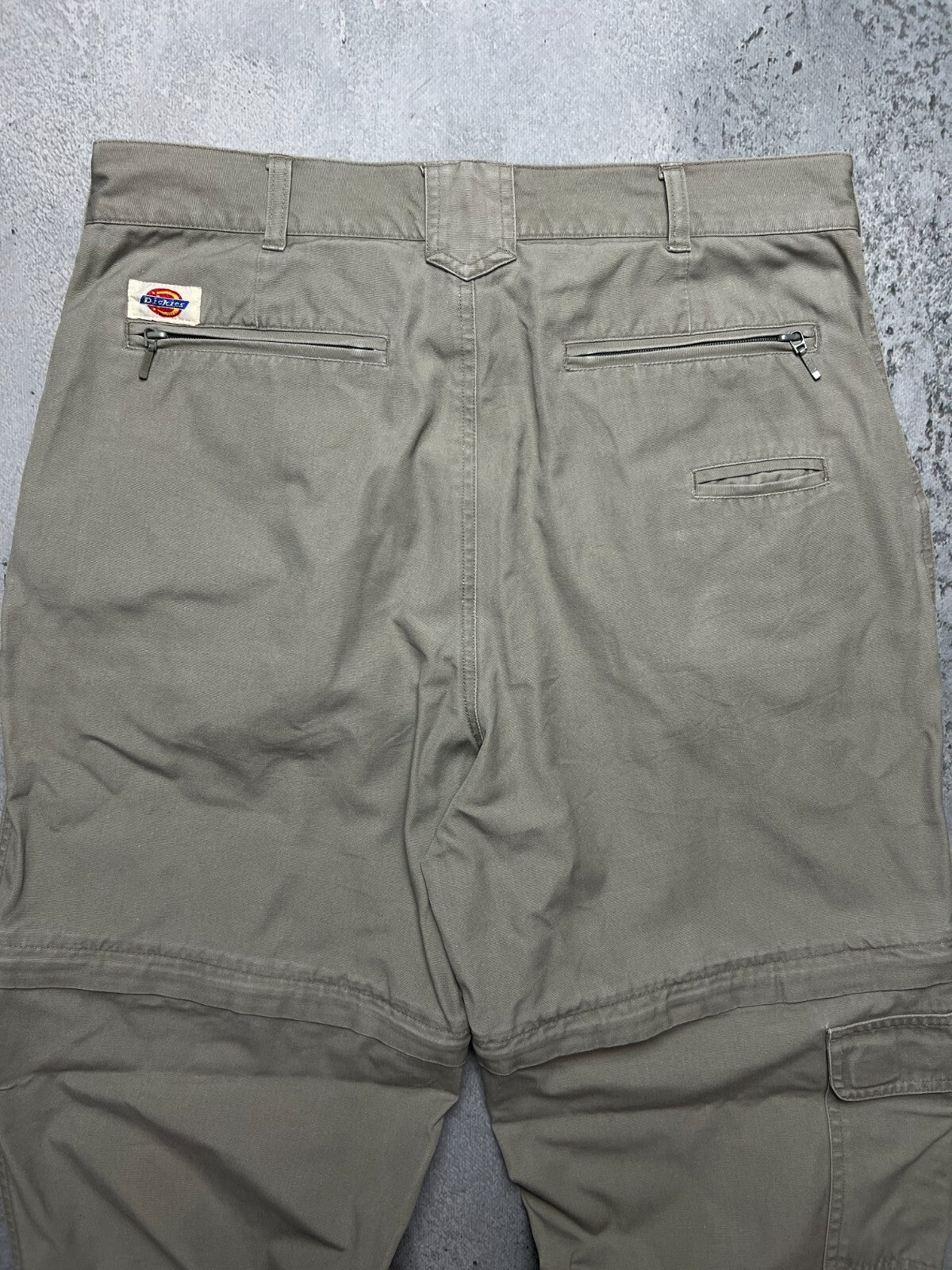Vintage Dickies 2in1 Cargo Pants transformer Shorts y2k 00s