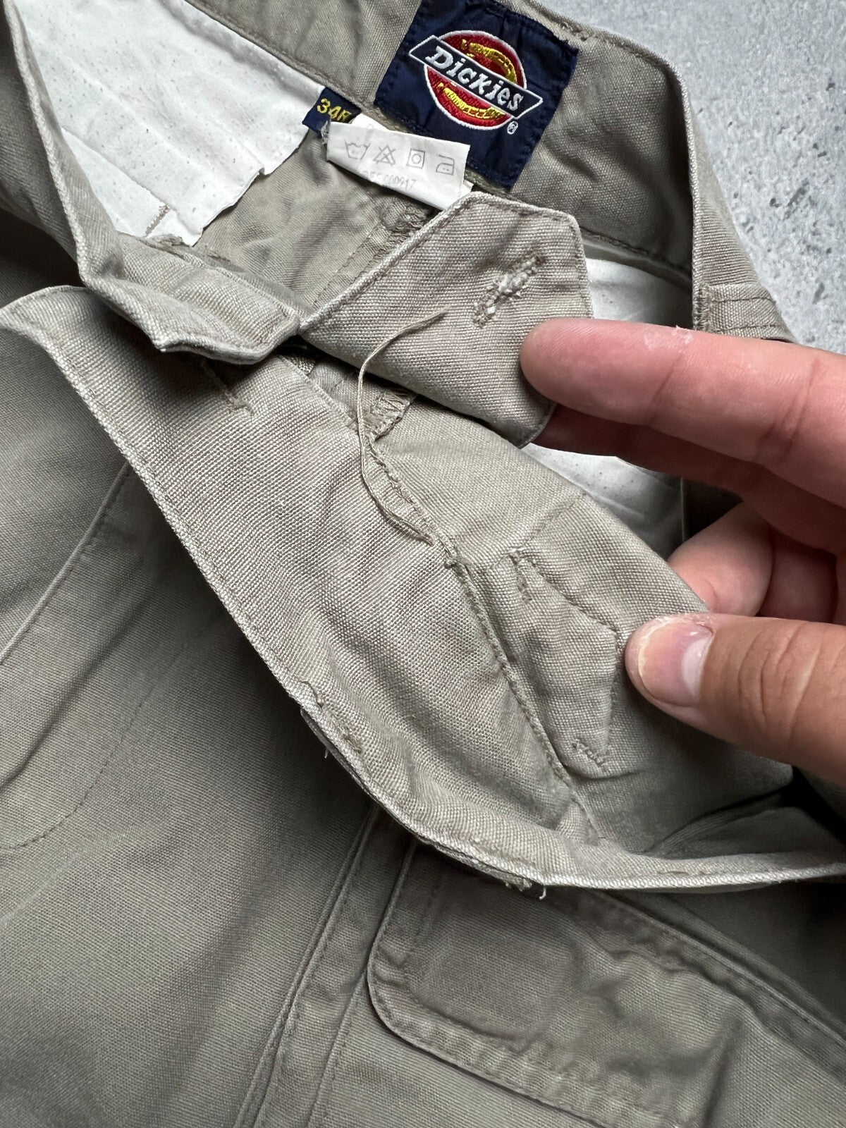 Vintage Dickies 2in1 Cargo Pants transformer Shorts y2k 00s