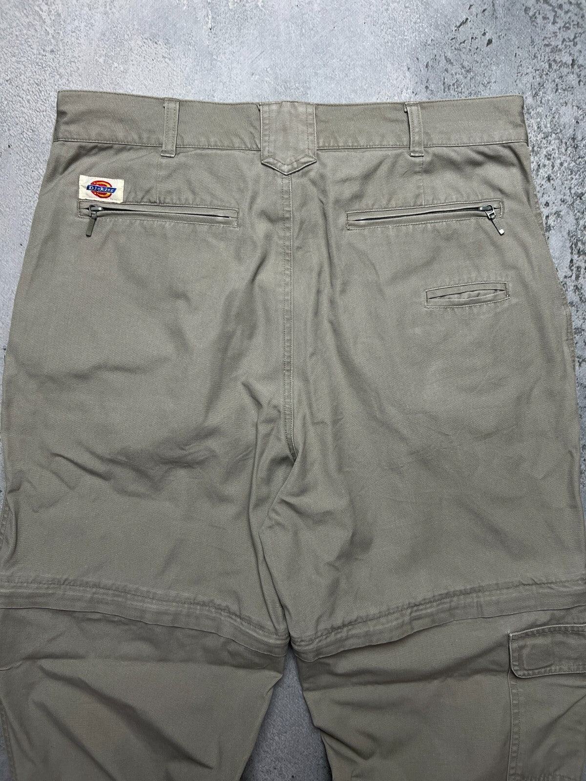 Vintage Dickies 2in1 Cargo Pants transformer Shorts y2k 00s