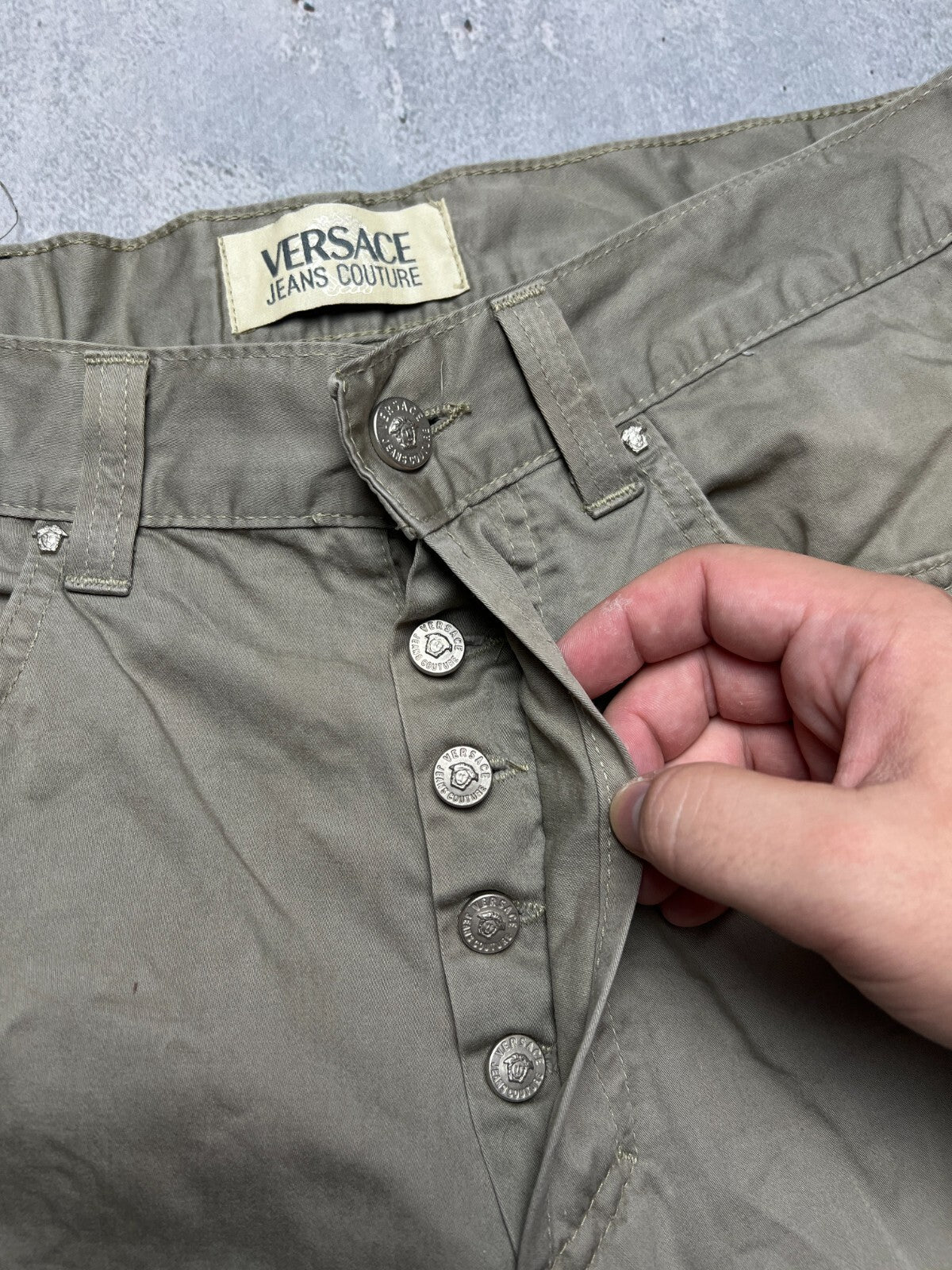 Versace Jeans Couture Pants Luxury Streetwear Medusa Logo