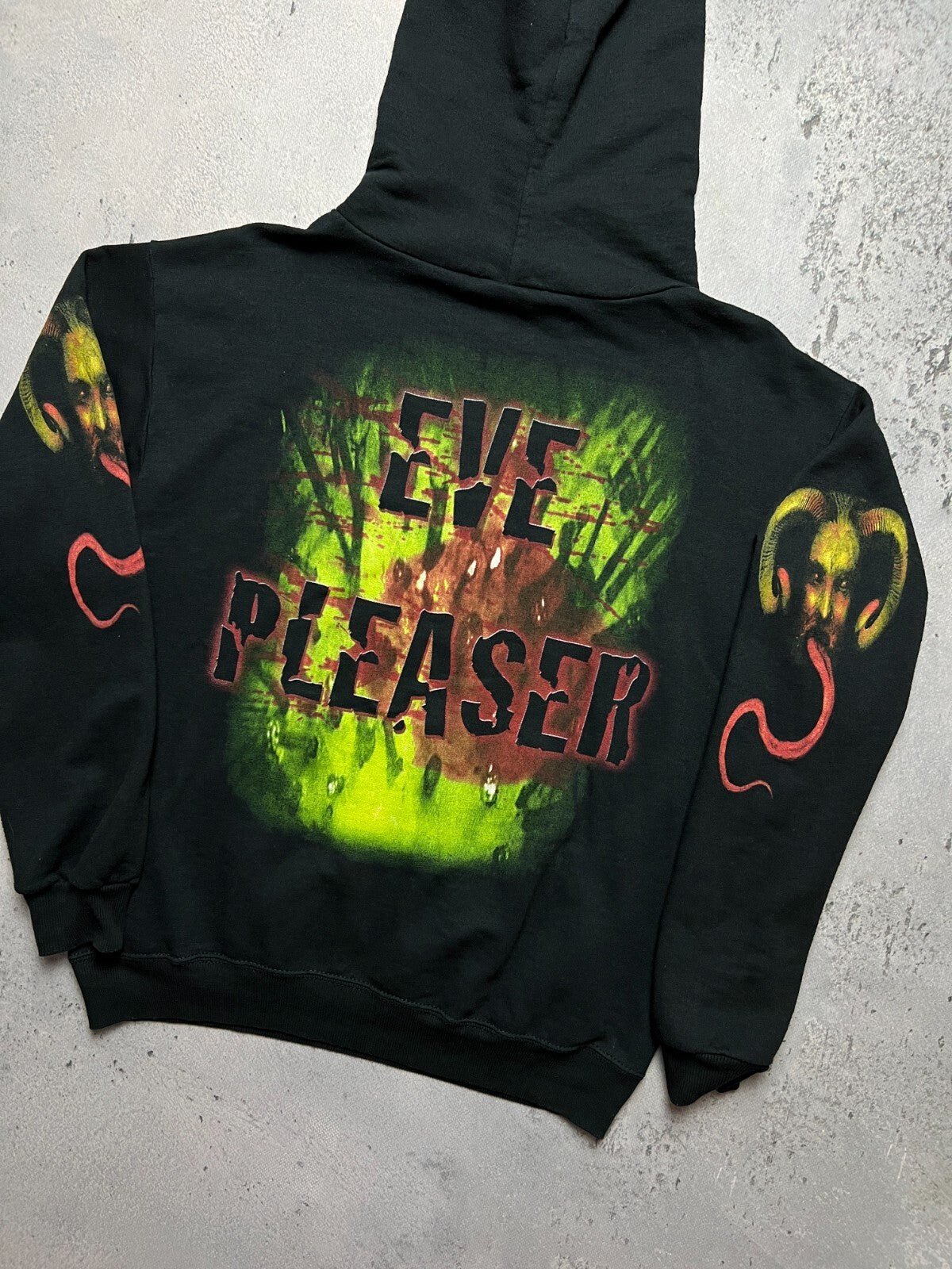 Cradle of Filth Evil Eve Pleaser Hoodie Vintage Rare 00s 90s
