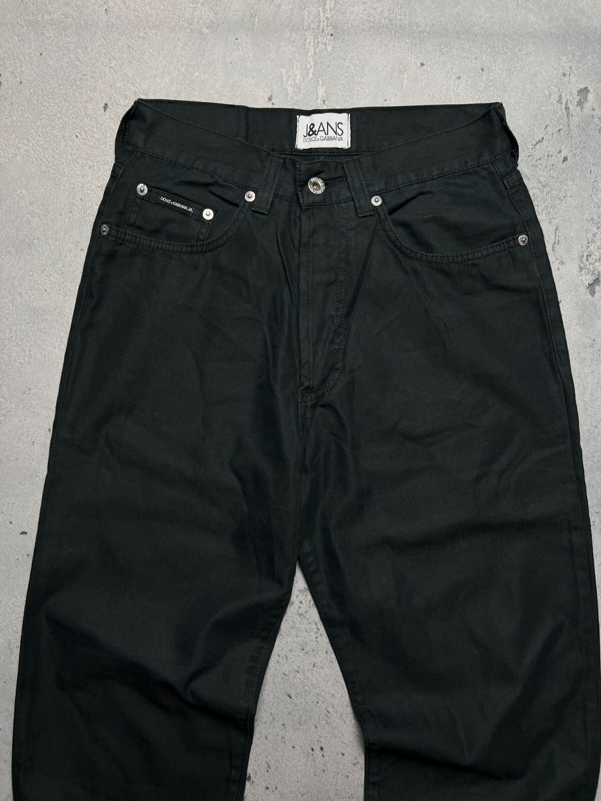RARE! Dolce & Gabbana Jeans Vintage Pants High waist y2k Lux