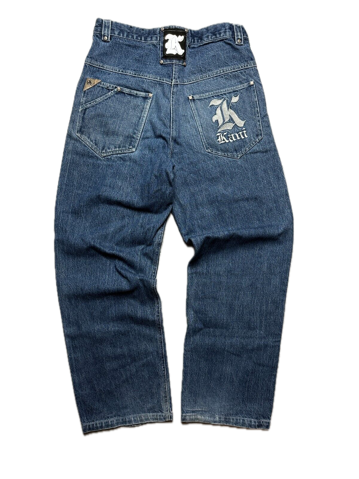 Rare Design Karl Kani Vintage 90s Rap Archive Jeans Wide Pants y2k Baggy 1900s