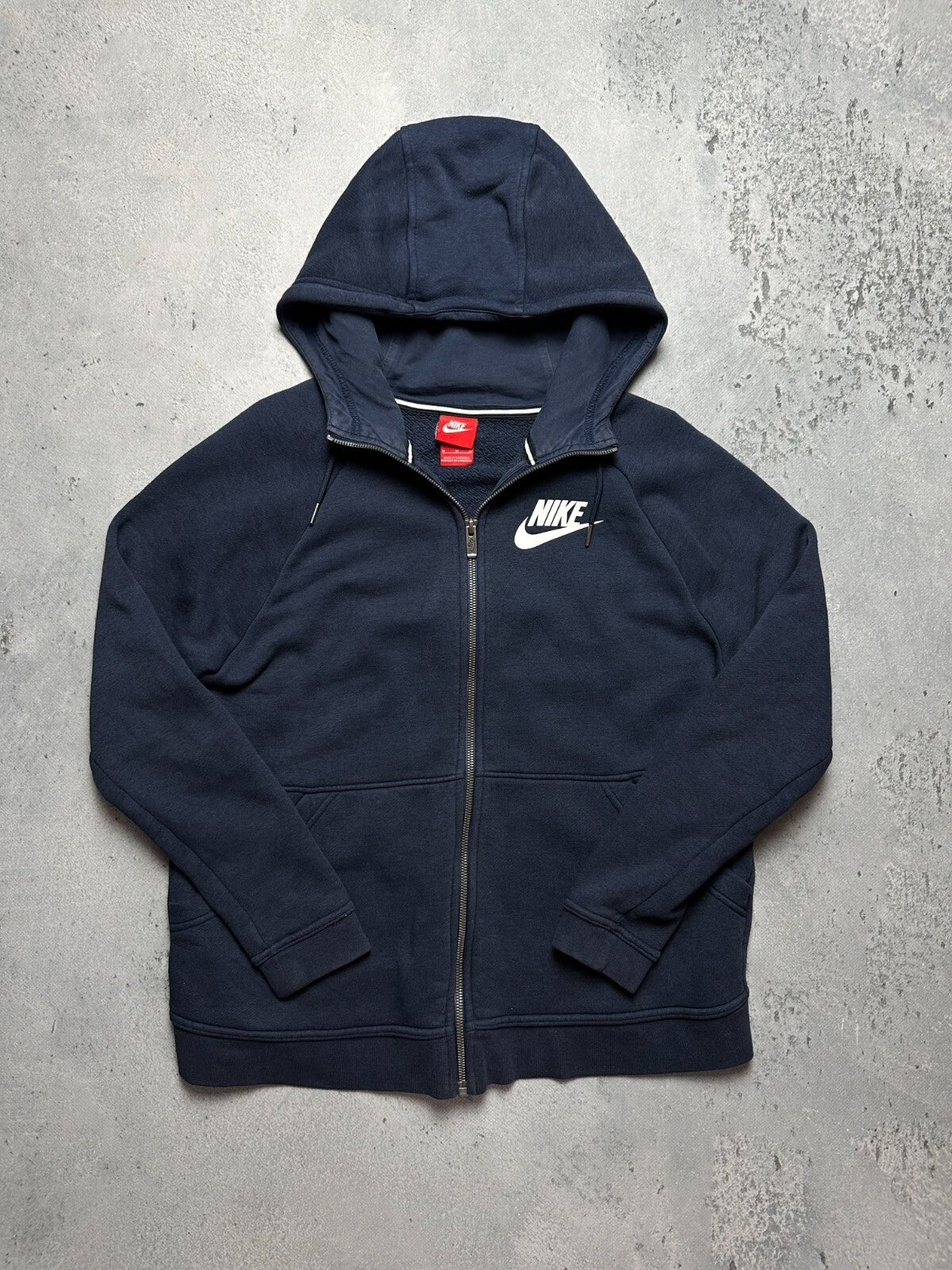 Hoodie Nike Zipper Vintage center logo Zip-Up swoosh hype