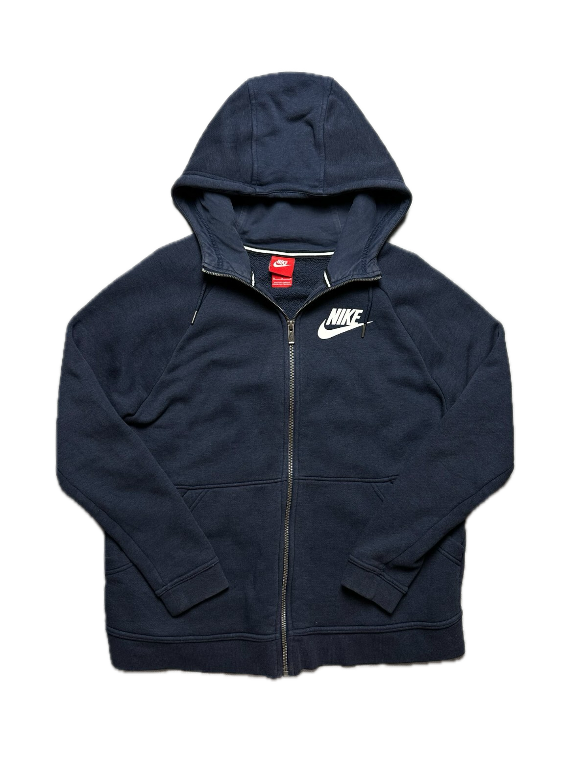 Hoodie Nike Zipper Vintage center logo Zip-Up swoosh hype