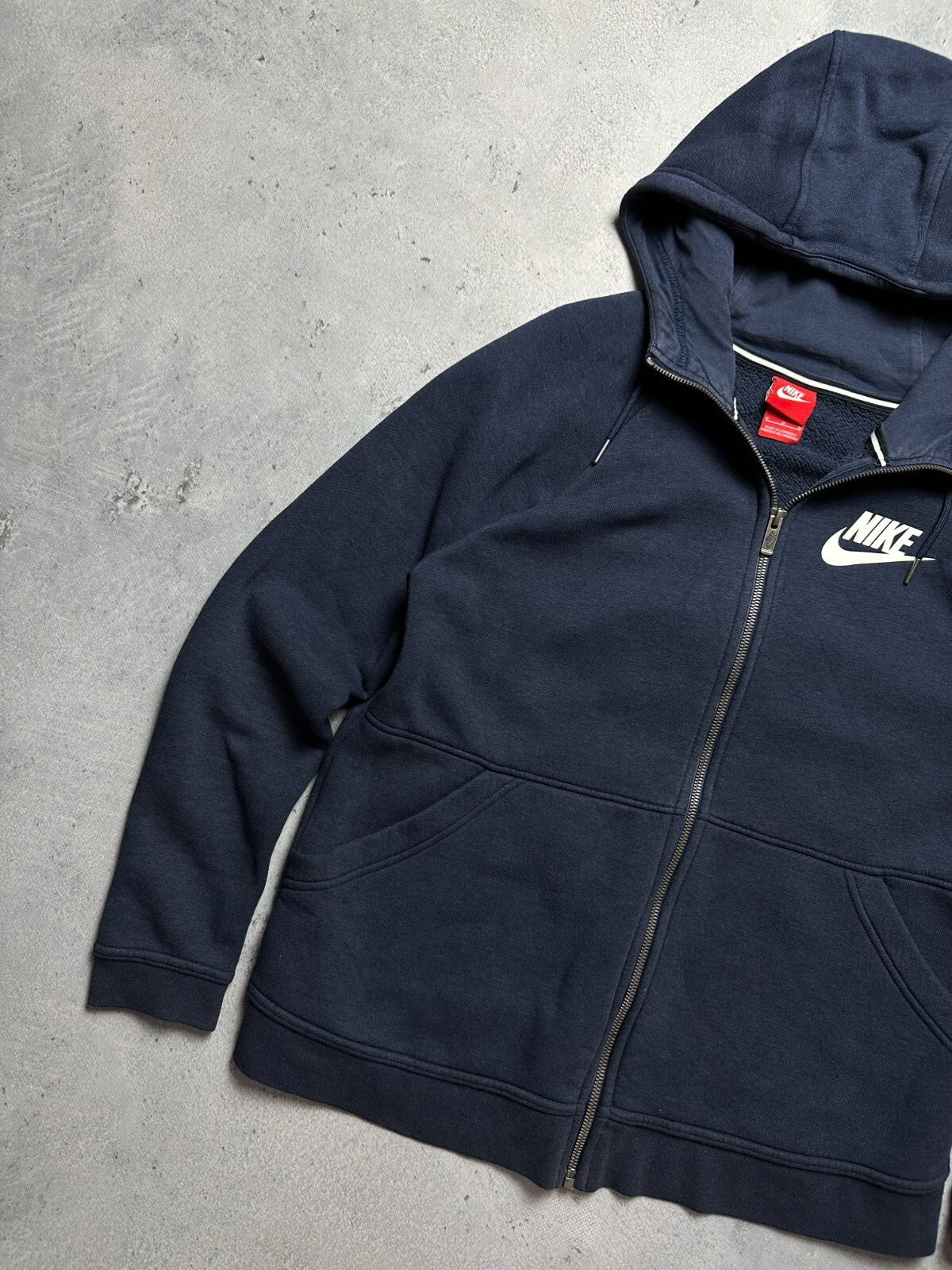 Hoodie Nike Zipper Vintage center logo Zip-Up swoosh hype