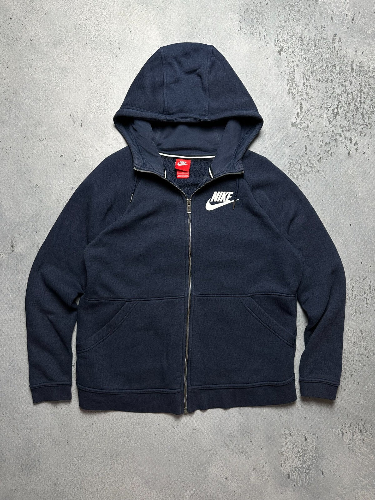Hoodie Nike Zipper Vintage center logo Zip-Up swoosh hype