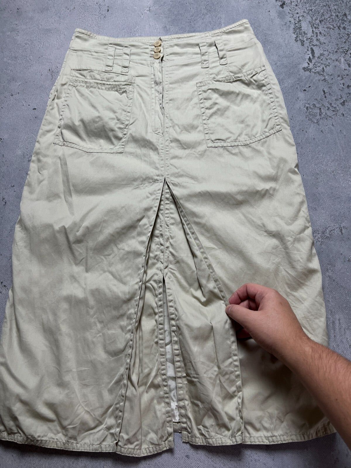 Vintage Jil Sander Midi Maxi Sкirt y2k Lux 00s 90s Italy Rar
