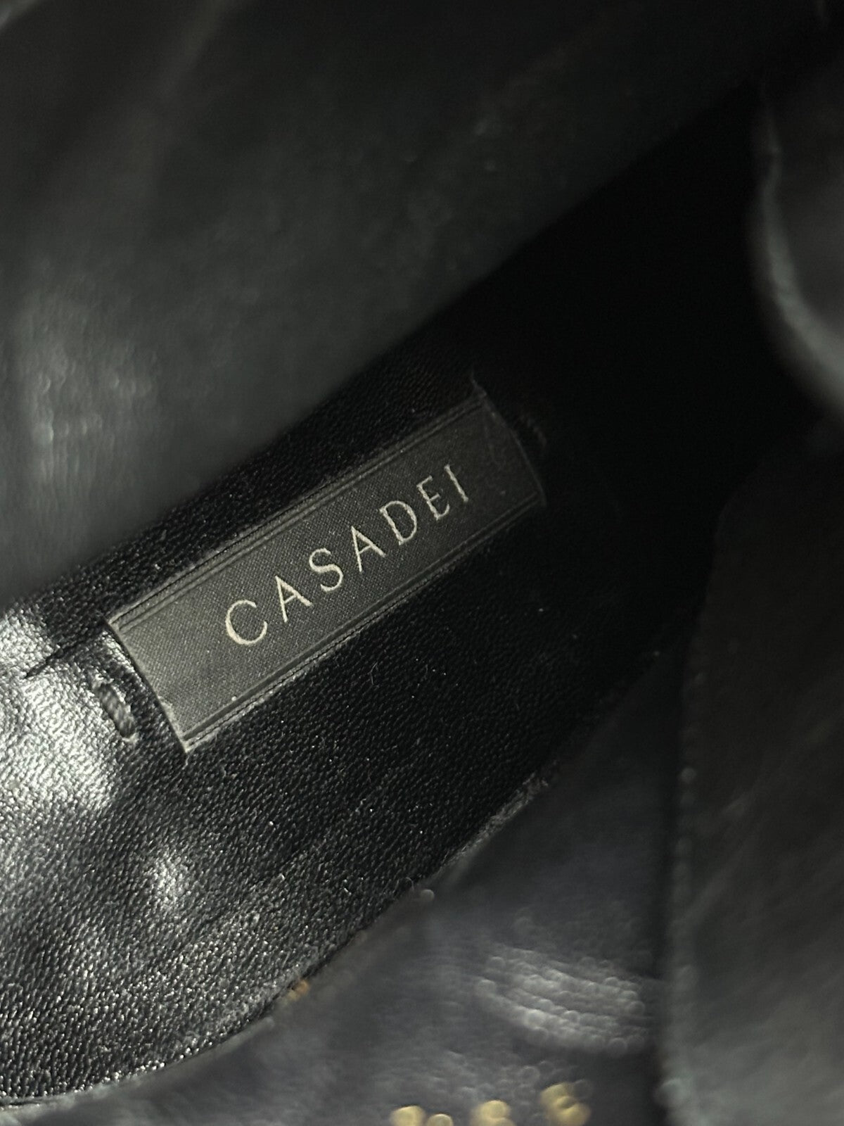 Casadei Laced Platform Ankle Leather Boots Italy 00s Hype