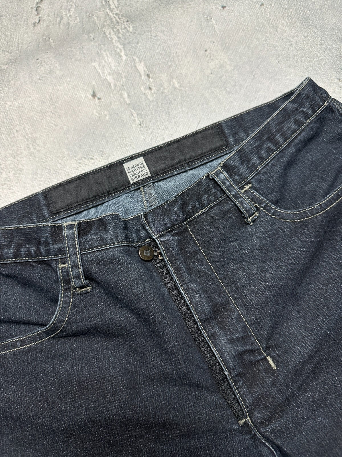 Vintage Marithe Francois Girbaud Flared Jeans Pants Rare 90s