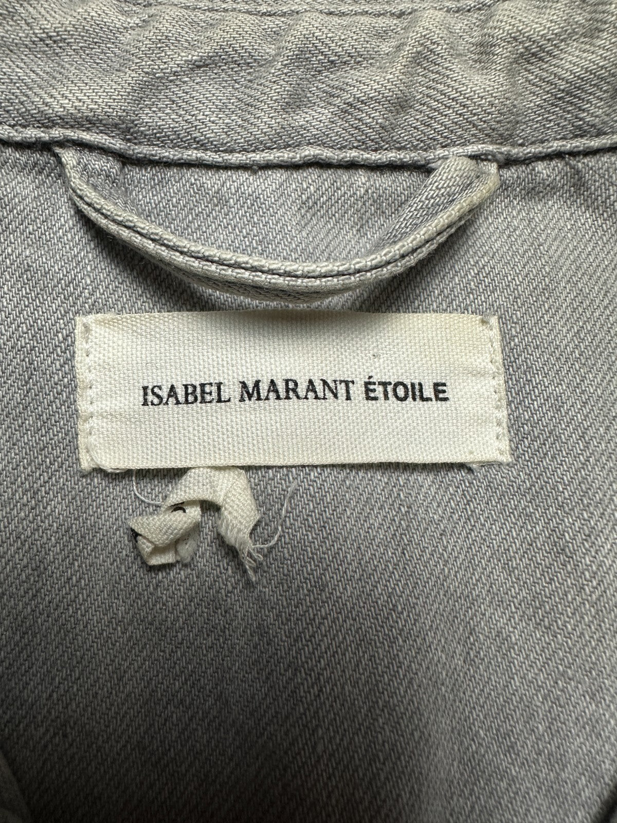 Isabel Marant Etoile Ferida Denim Jacket Rare Pattern Hype