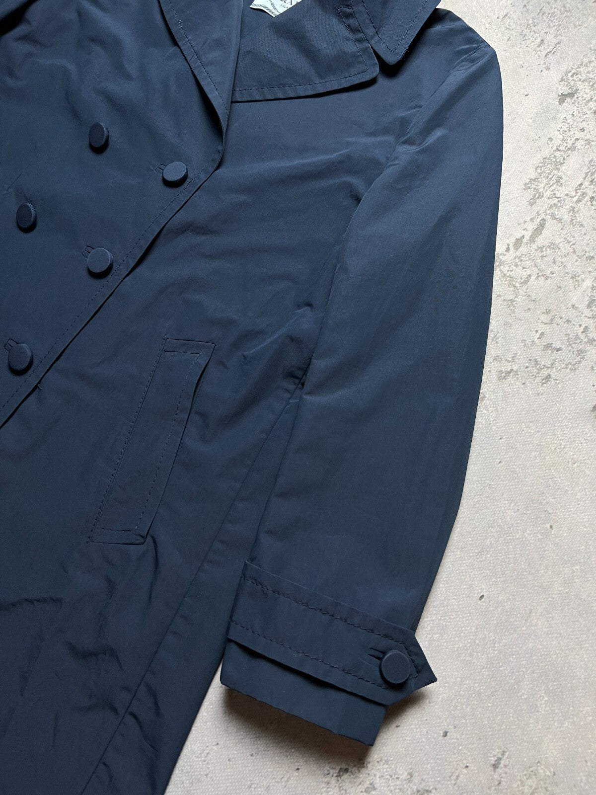 Classic Prada Rain Trench Coat Double-Breasted Rare Blazer