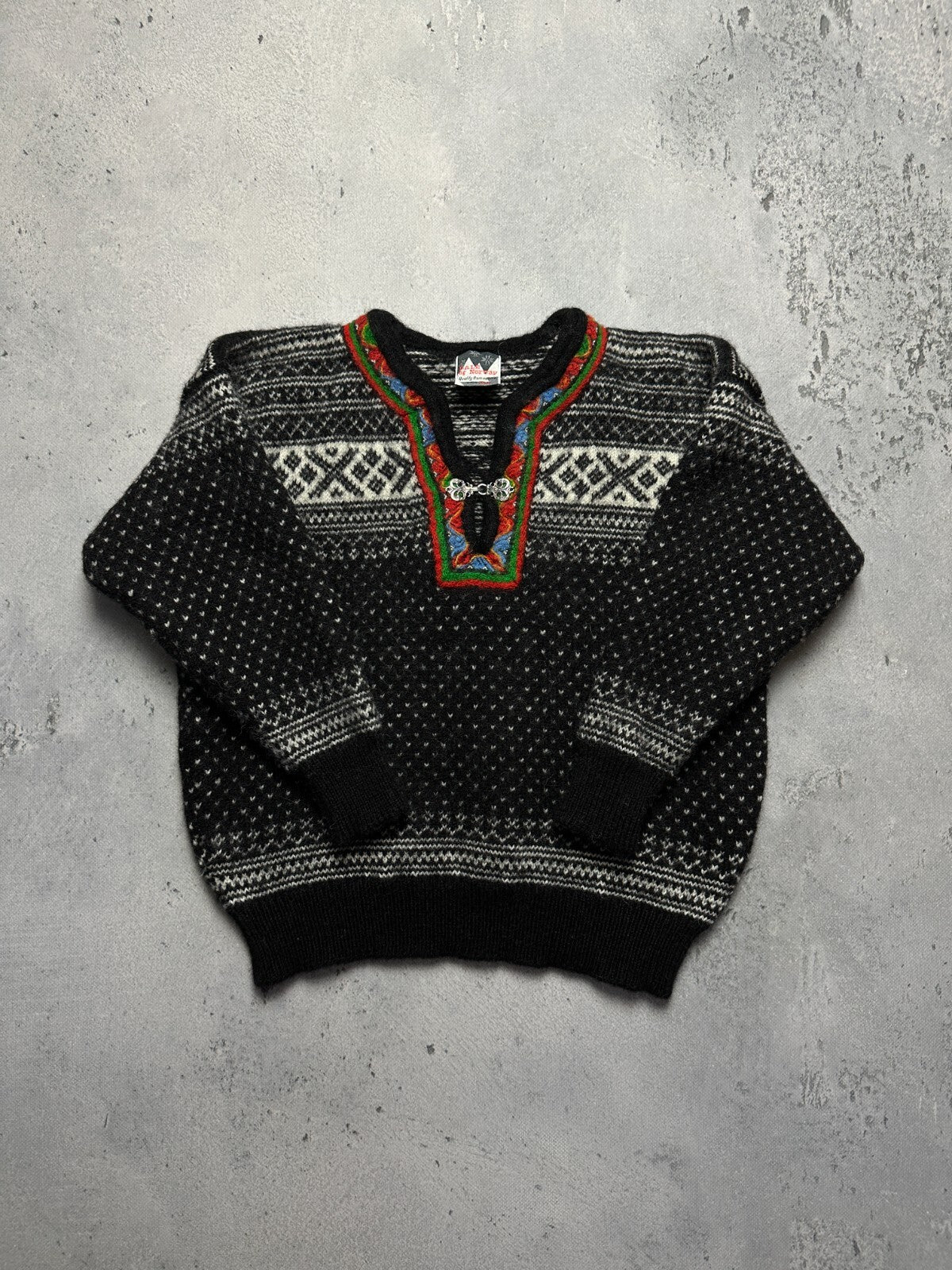 Norwegian wool Dale of Norway Pure Wool Cardigan Knit Vintag