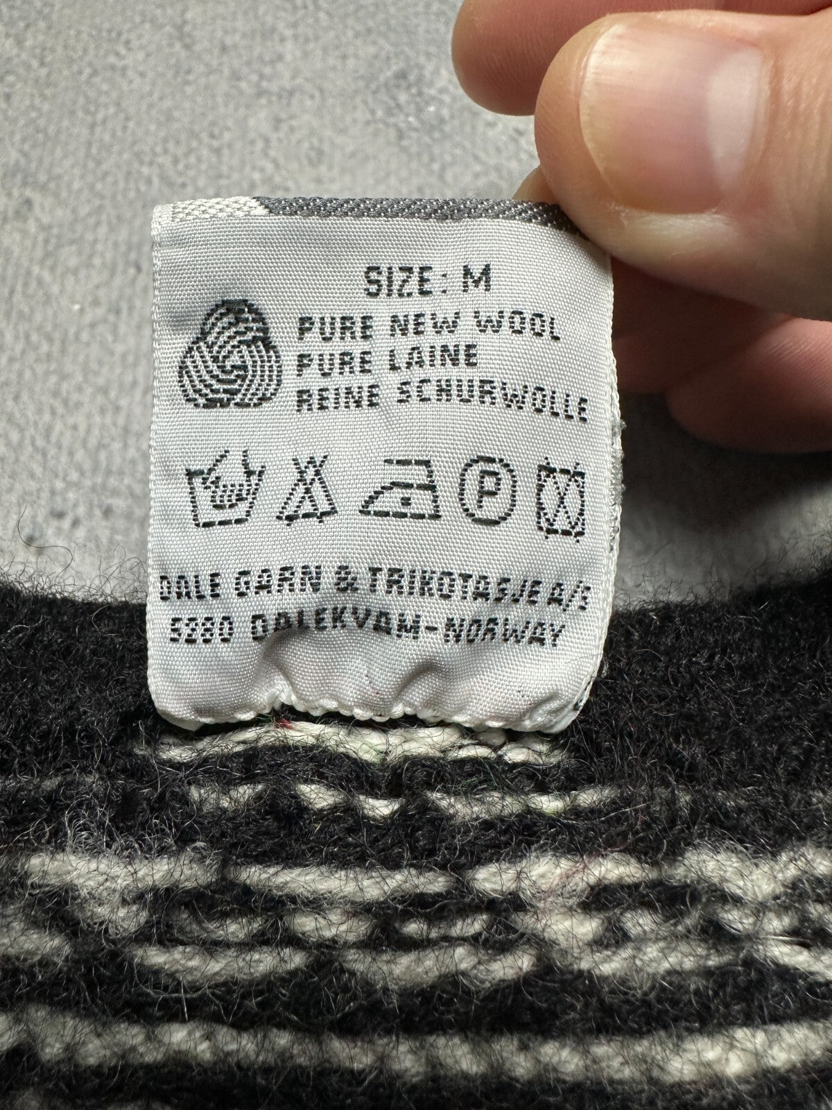 Norwegian wool Dale of Norway Pure Wool Cardigan Knit Vintag
