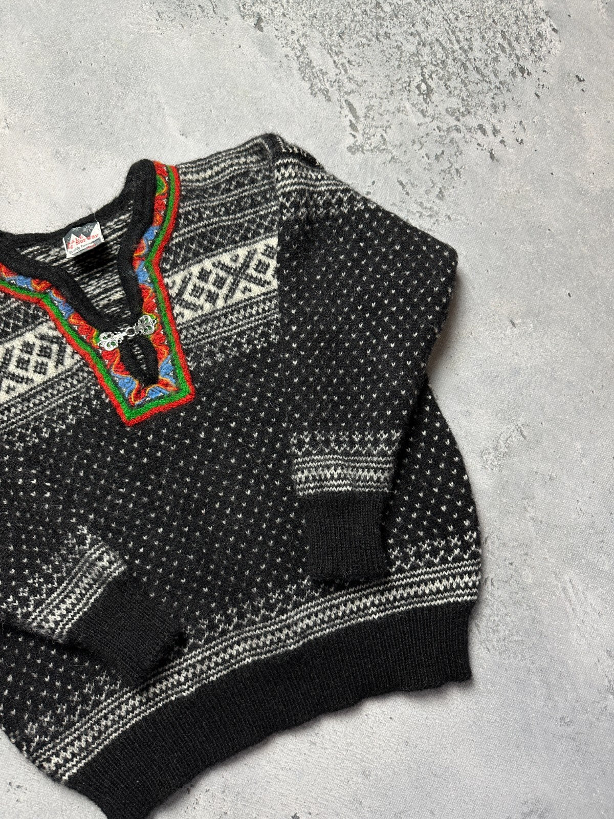 Norwegian wool Dale of Norway Pure Wool Cardigan Knit Vintag