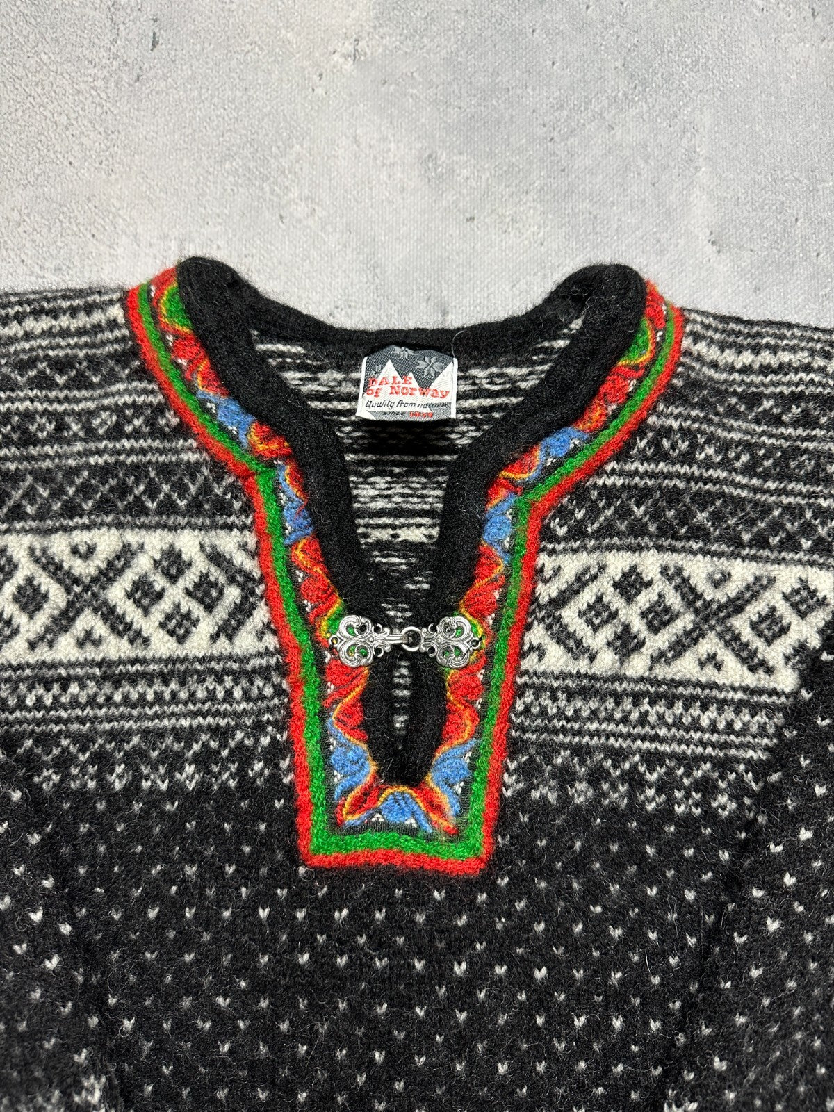Norwegian wool Dale of Norway Pure Wool Cardigan Knit Vintag