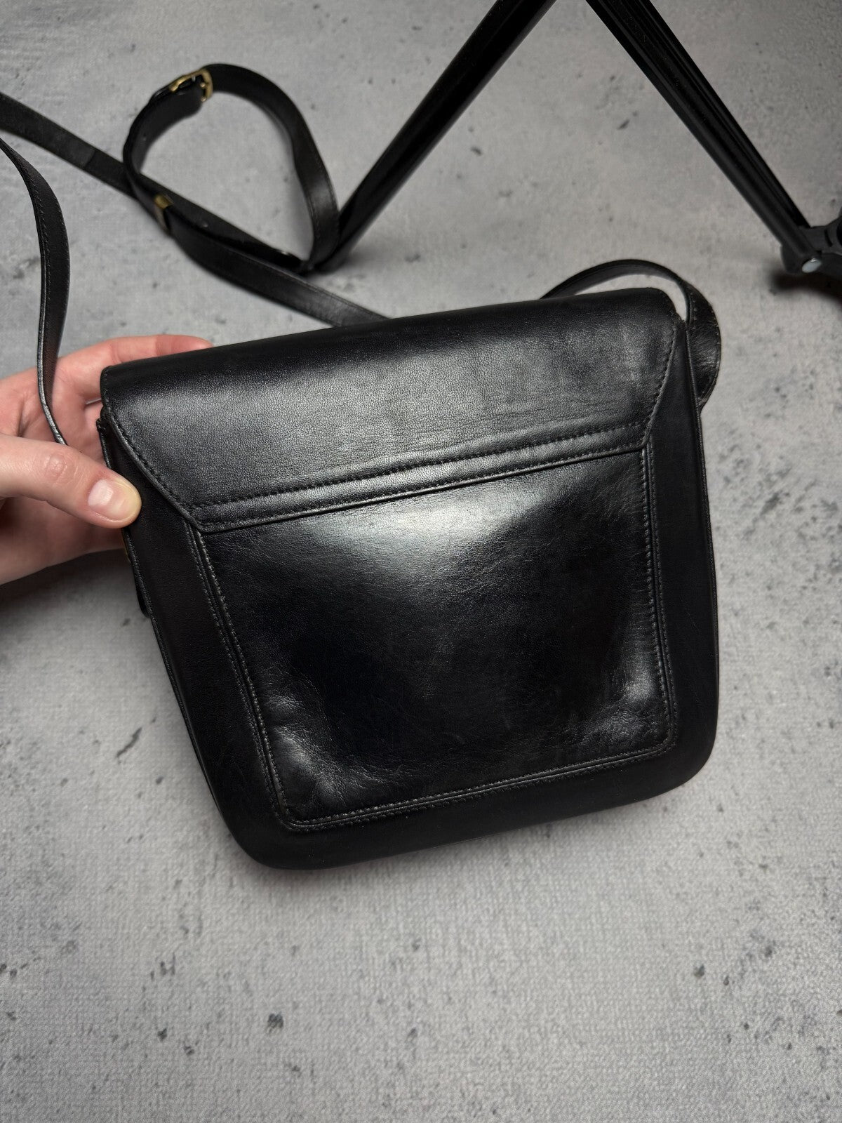 Vintage 90s Etienne Aigner Leather Crossbody Shoulders Bag