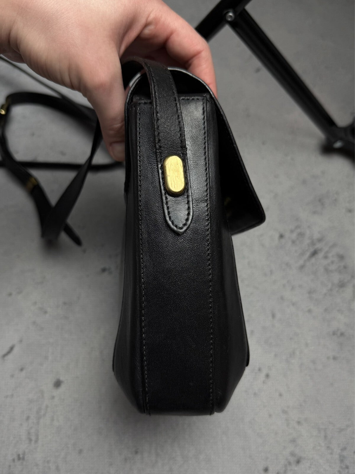 Vintage 90s Etienne Aigner Leather Crossbody Shoulders Bag