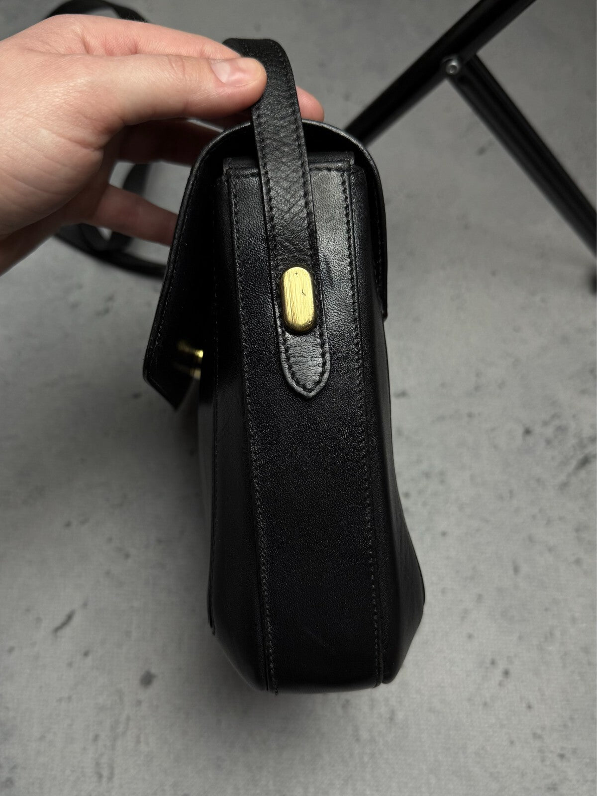 Vintage 90s Etienne Aigner Leather Crossbody Shoulders Bag