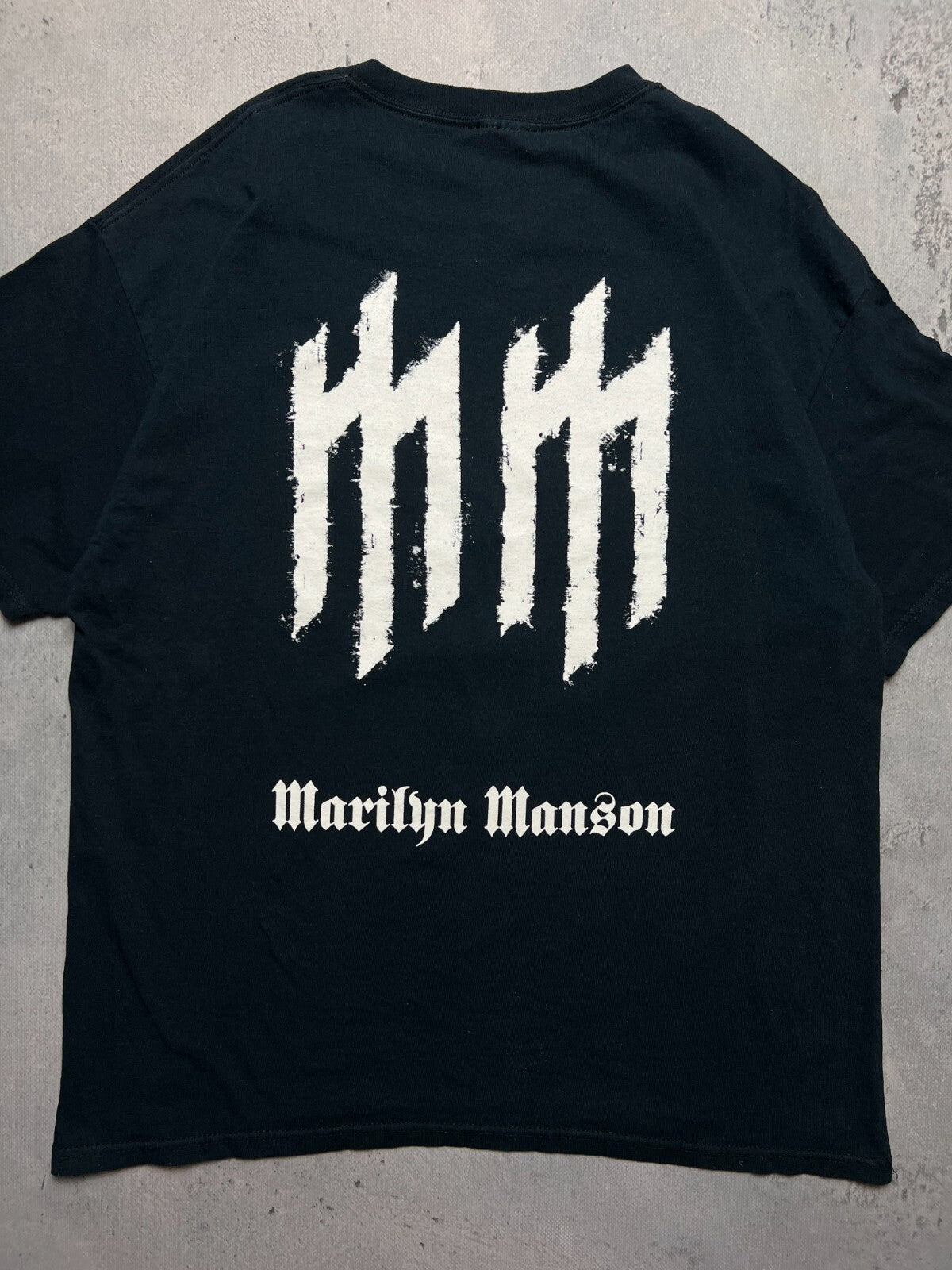 Vintage Marilyn Manson Rare T-Shirt Rock Archive 90s 00s y2k